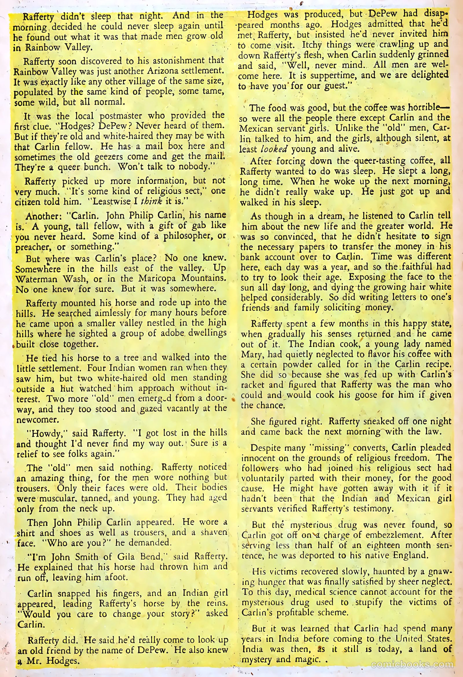 Buster Crabbe #10 (1953) — page 34 of 37