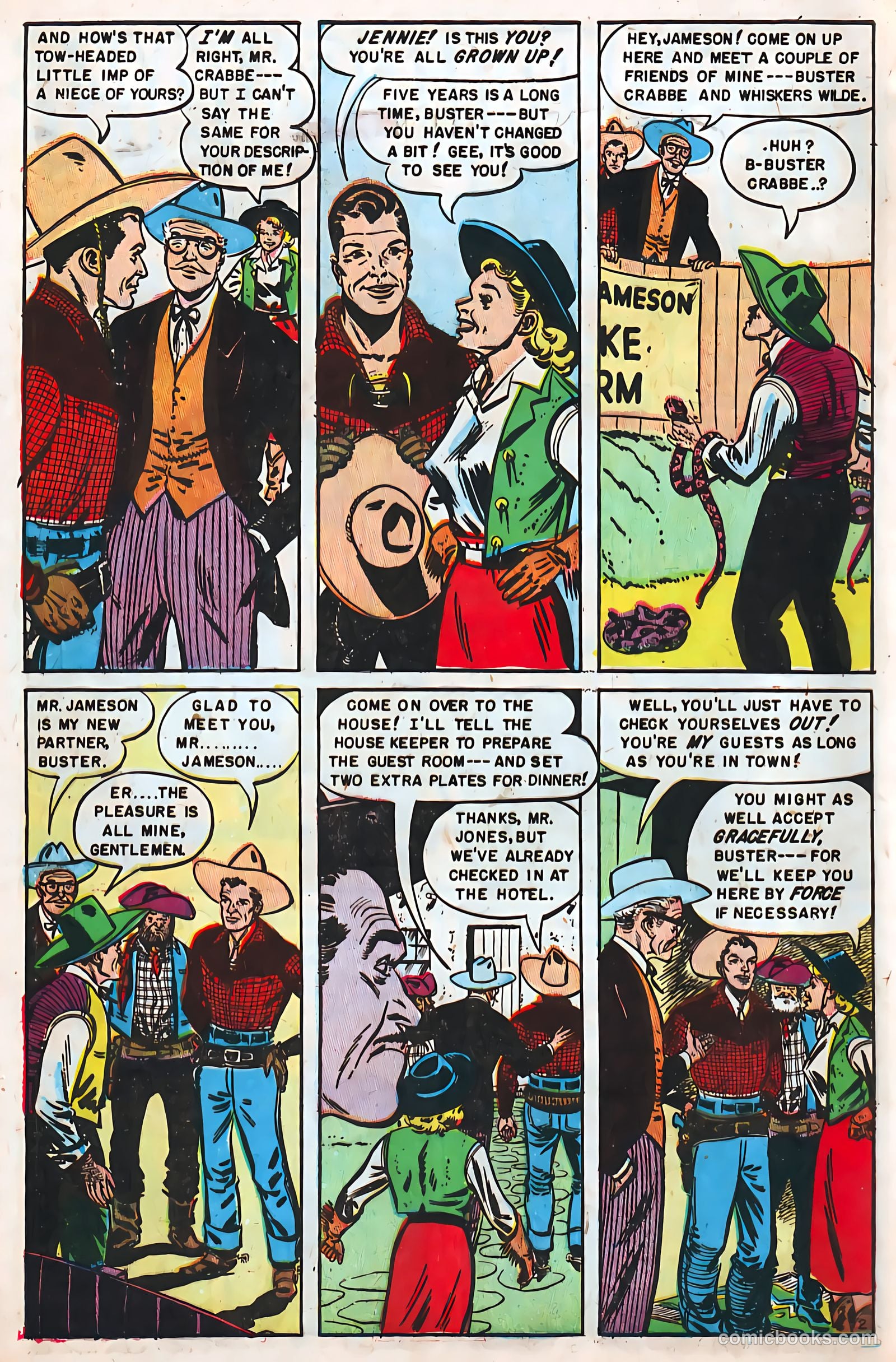 Buster Crabbe #11 (1953) — page 4 of 37