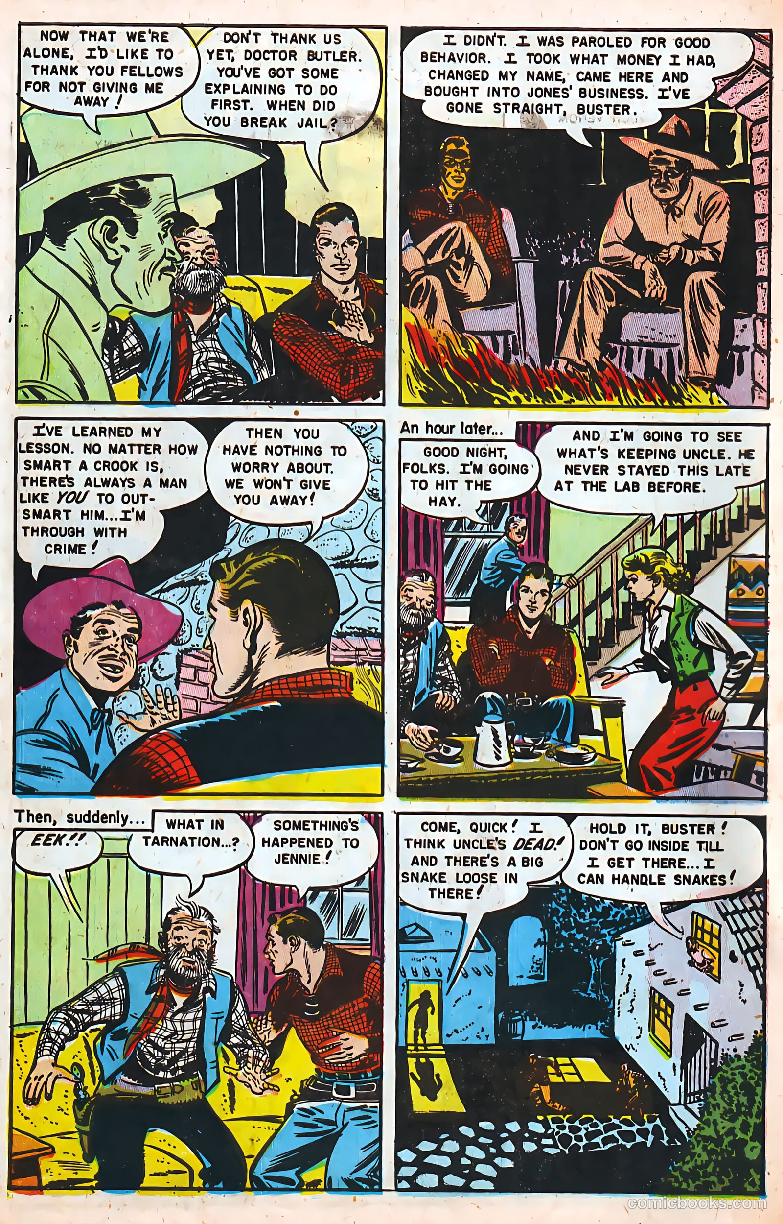 Buster Crabbe #11 (1953) — page 6 of 37