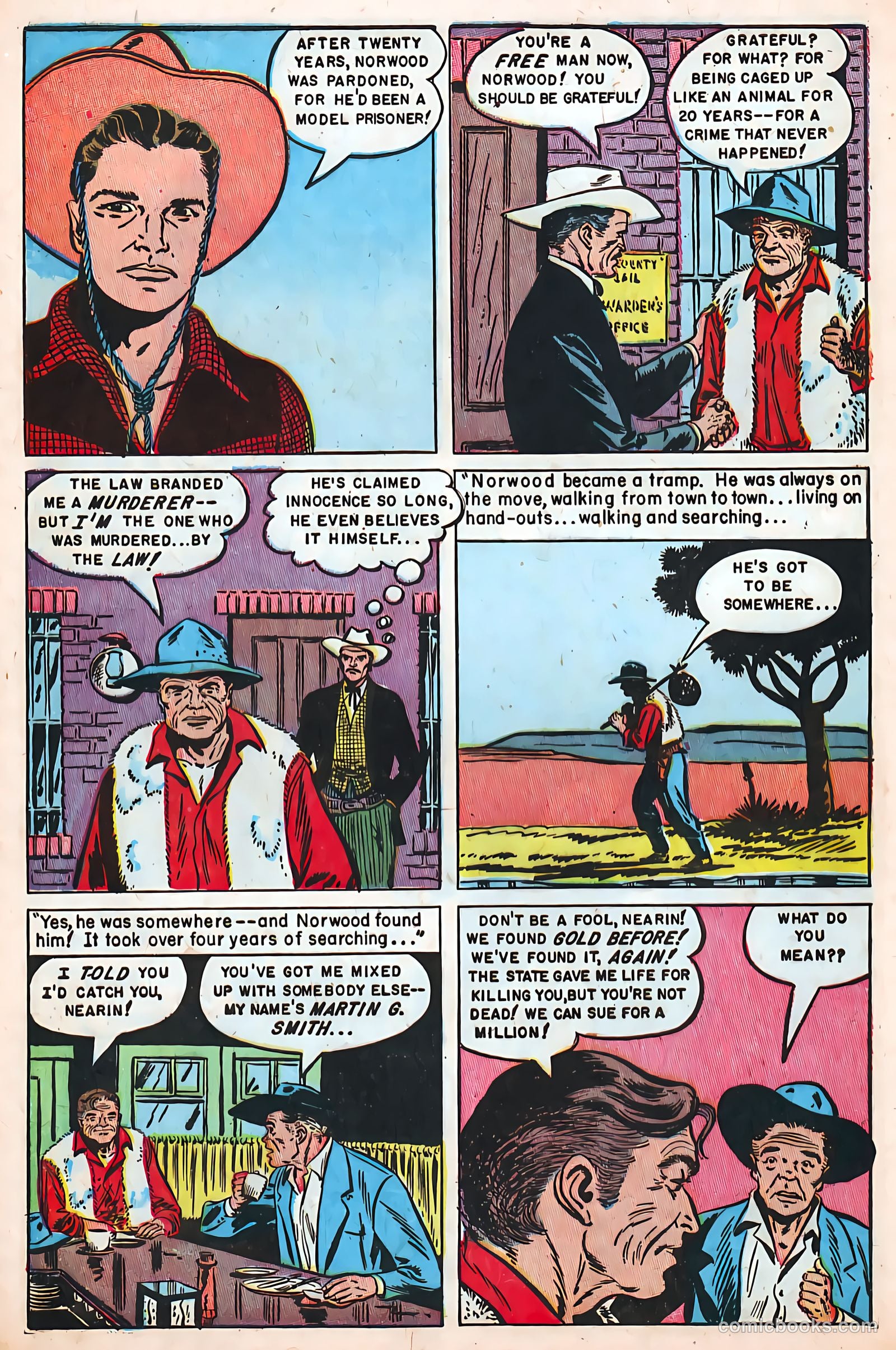 Buster Crabbe #11 (1953) — page 32 of 37