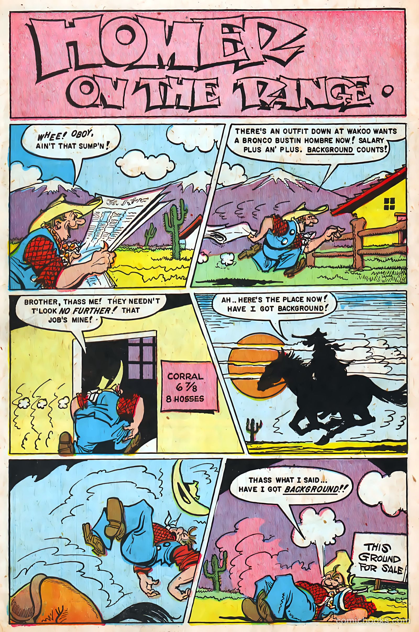 Buster Crabbe #11 (1953) — page 34 of 37