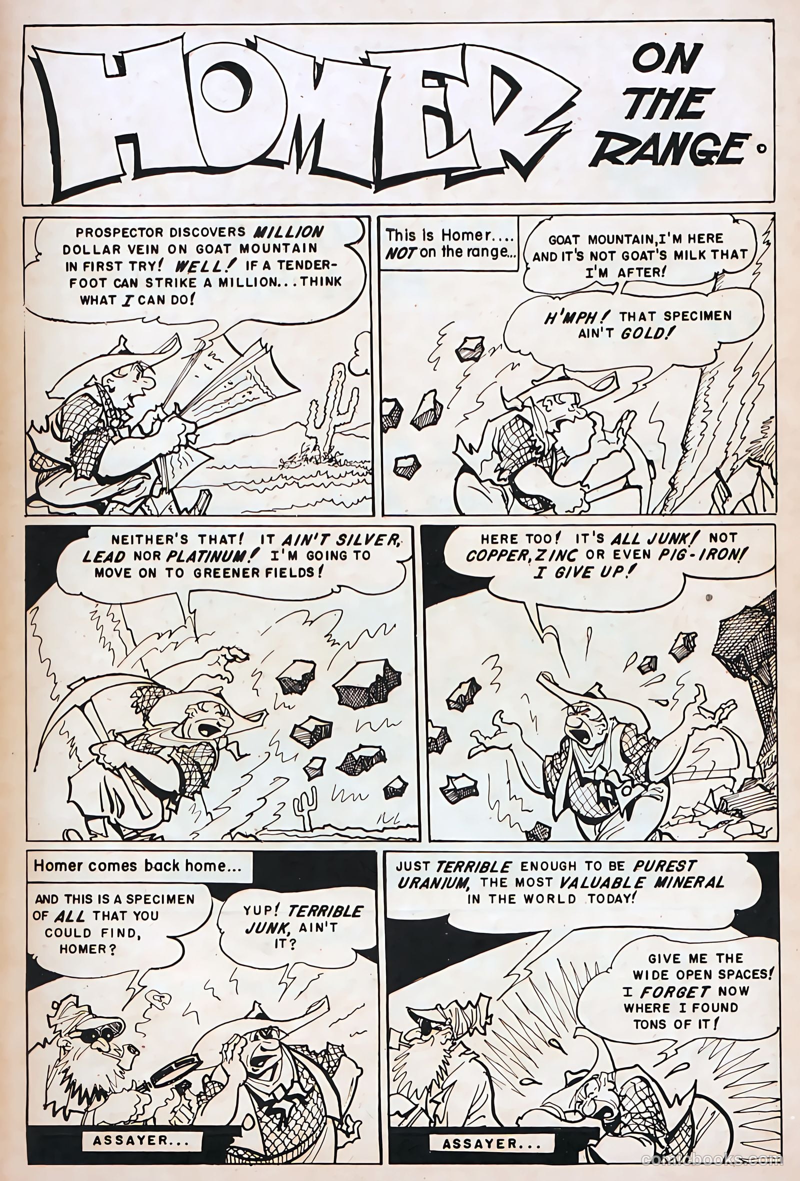 Buster Crabbe #11 (1953) — page 35 of 37