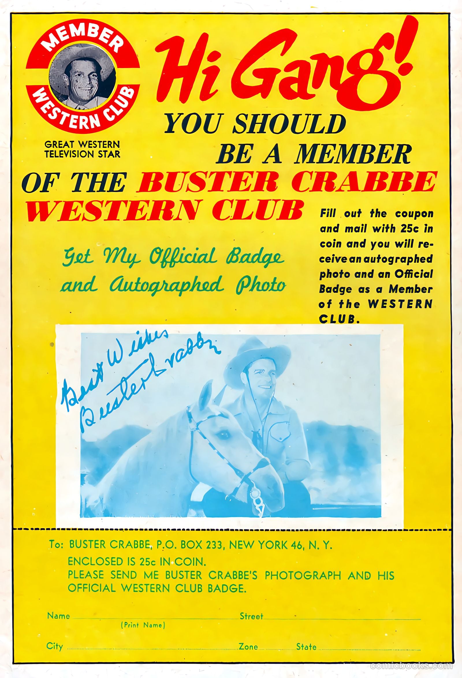Buster Crabbe #11 (1953) — page 36 of 37