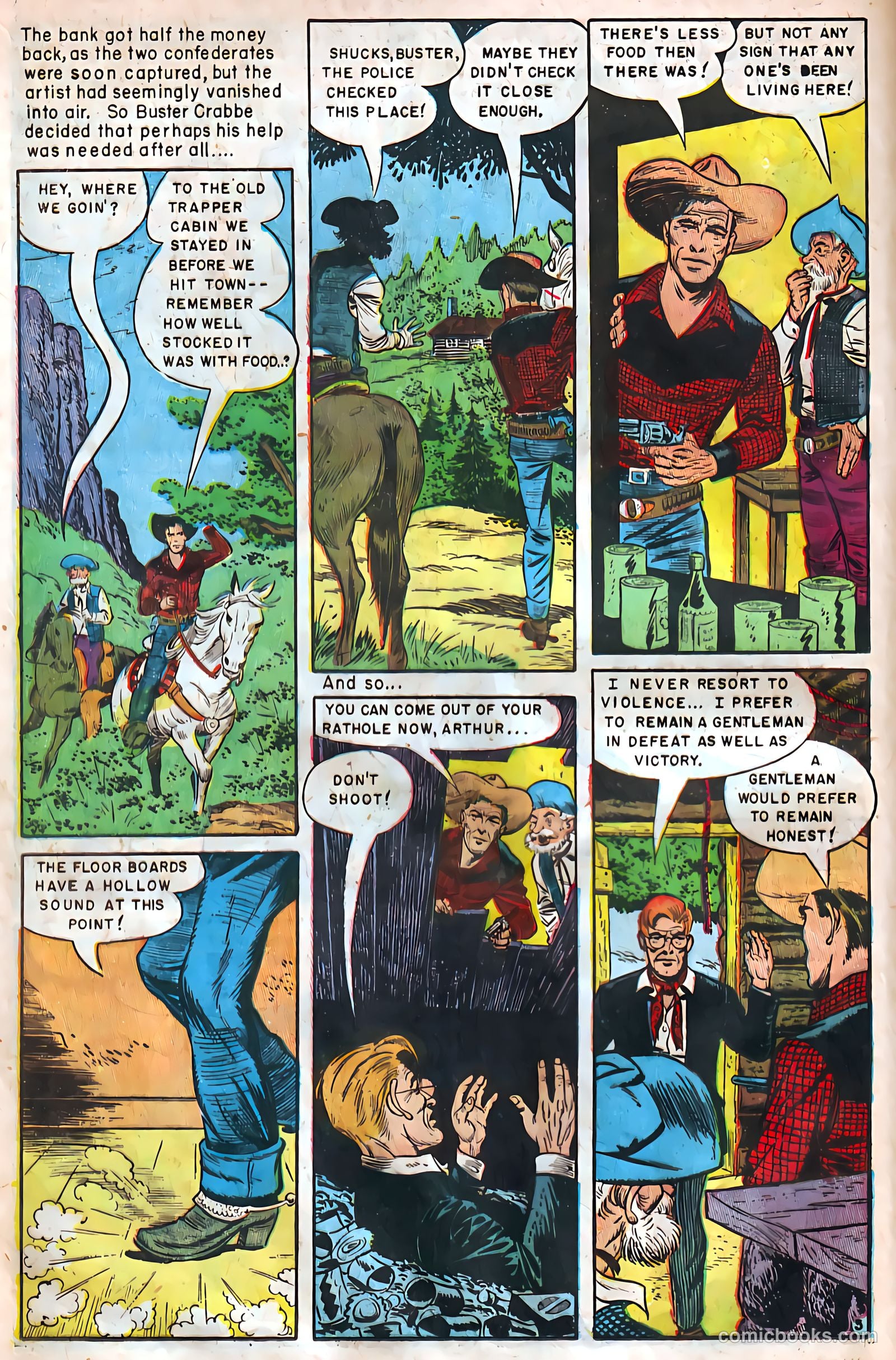 Buster Crabbe #12 (1953) — page 16 of 36