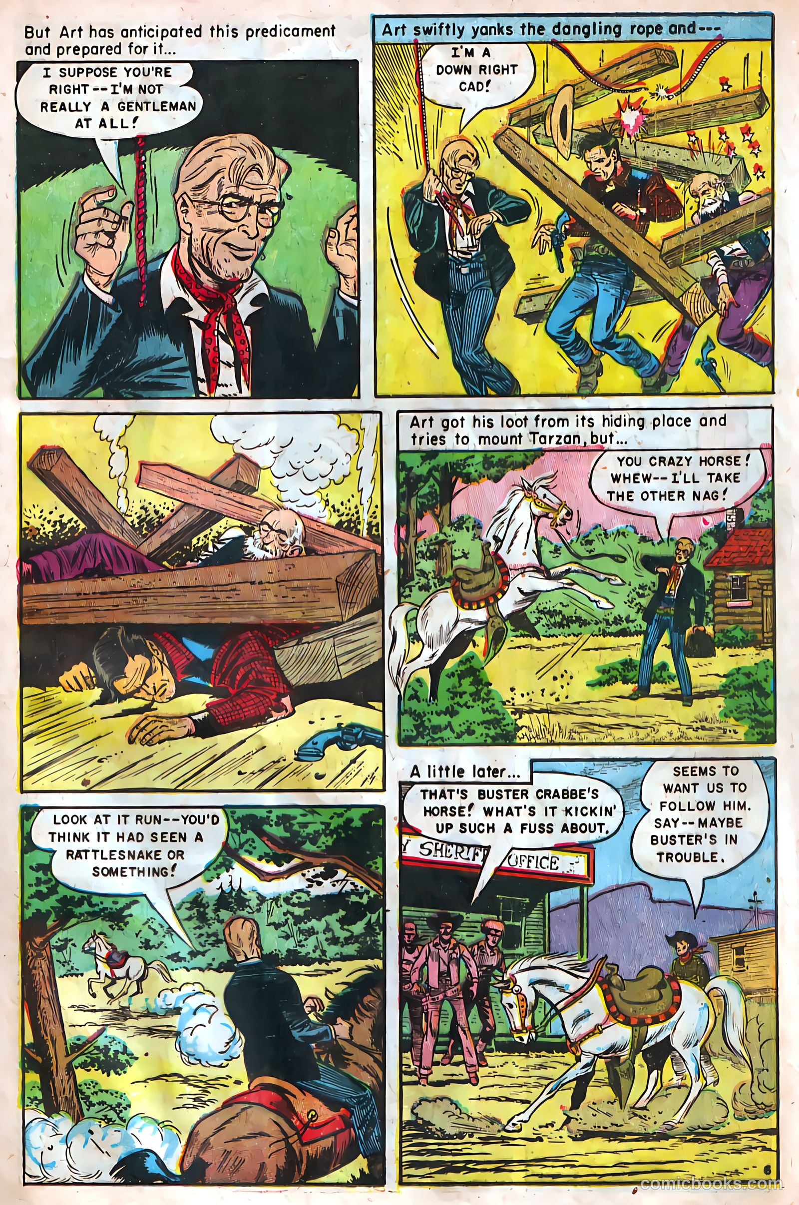 Buster Crabbe #12 (1953) — page 17 of 36