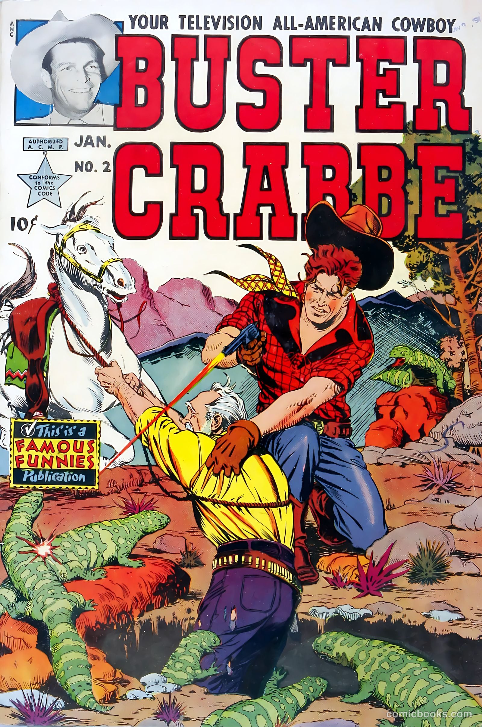 Buster Crabbe #2 (1952) — page 1 of 37