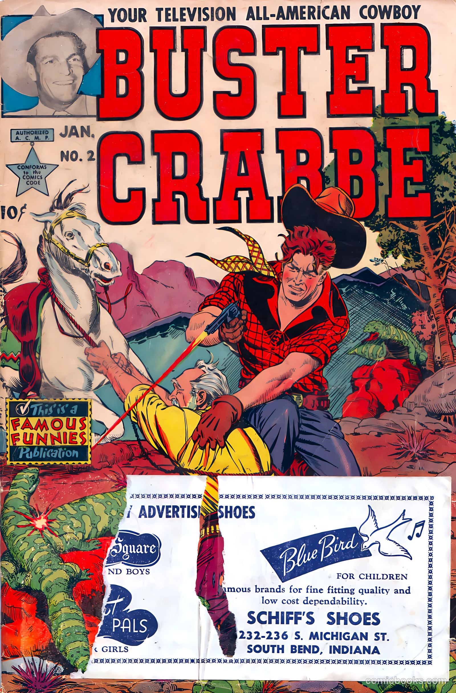 Buster Crabbe #2 (1952) — page 2 of 37