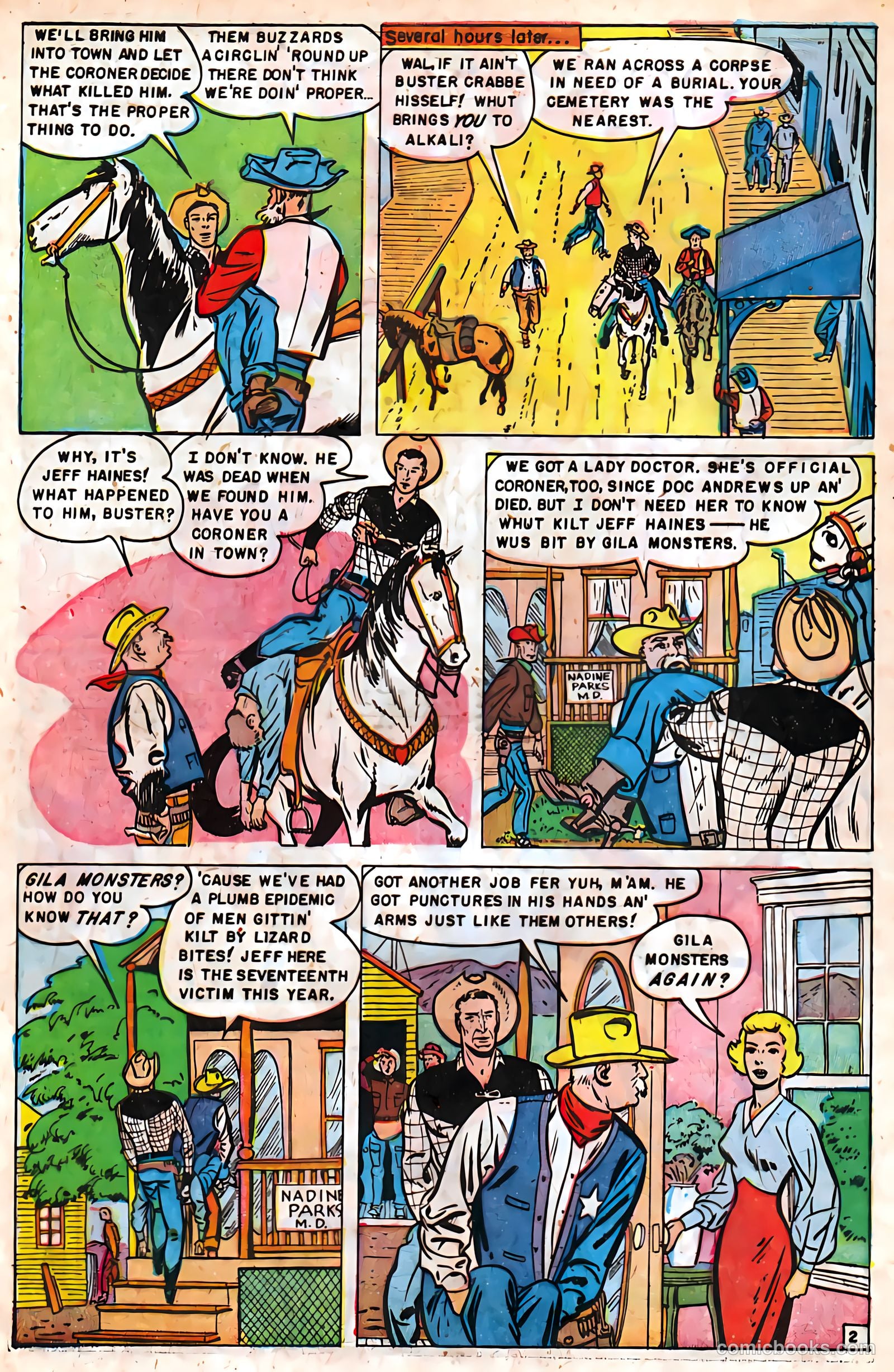 Buster Crabbe #2 (1952) — page 5 of 37