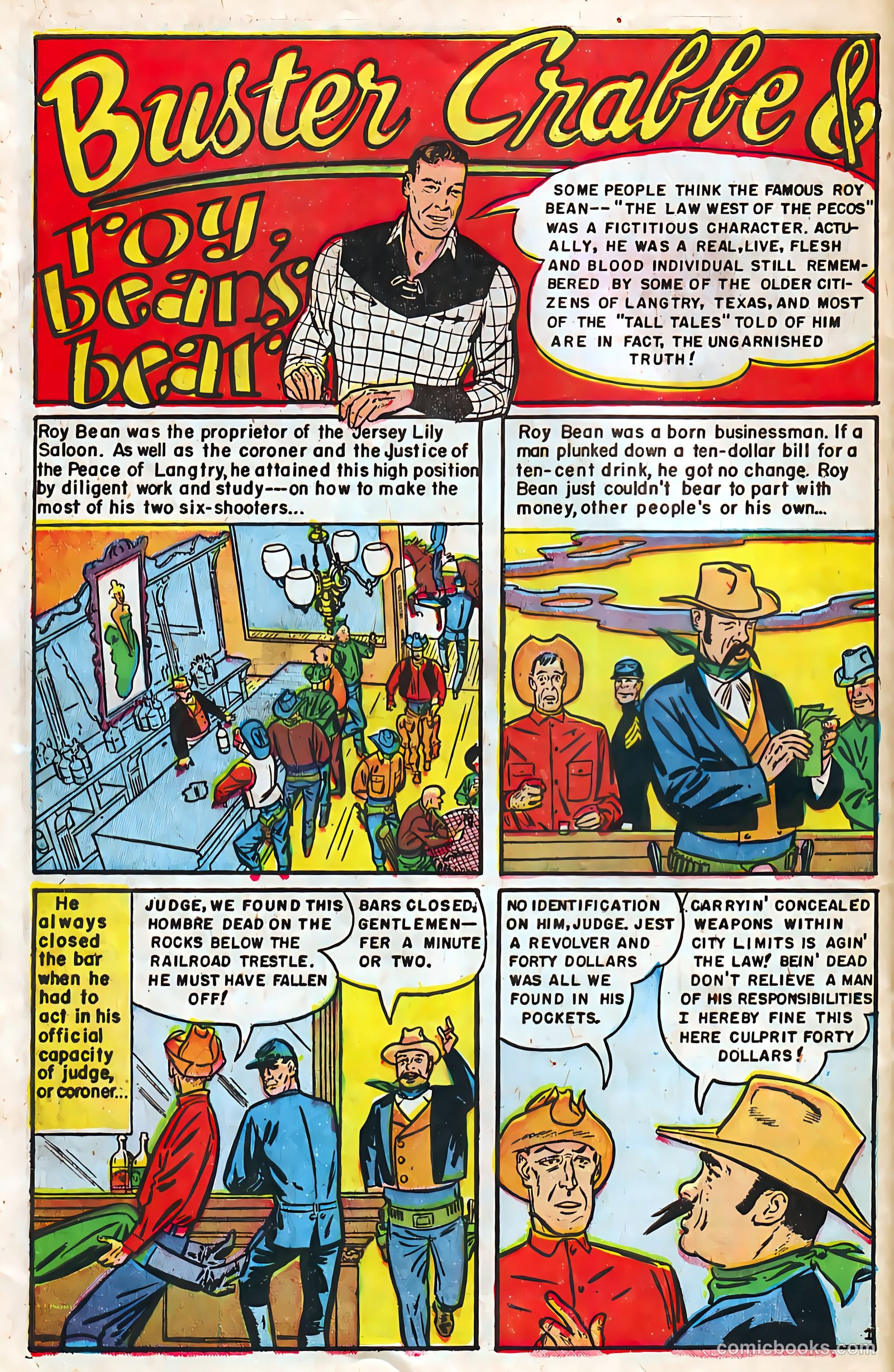 Buster Crabbe #2 (1952) — page 31 of 37