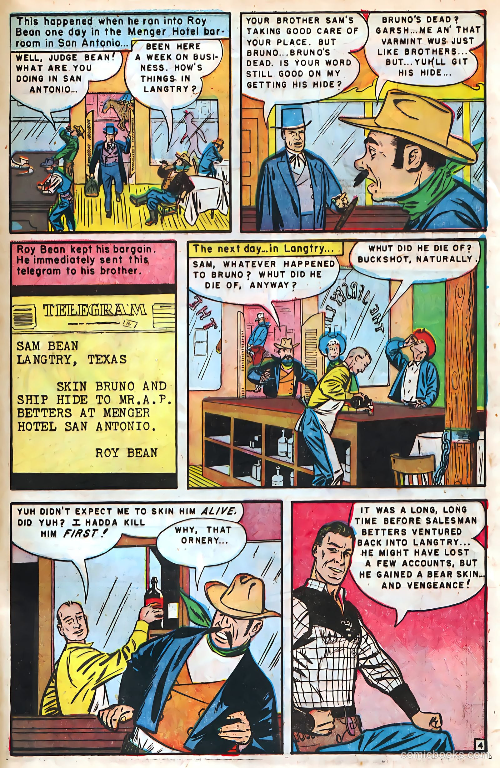 Buster Crabbe #2 (1952) — page 34 of 37