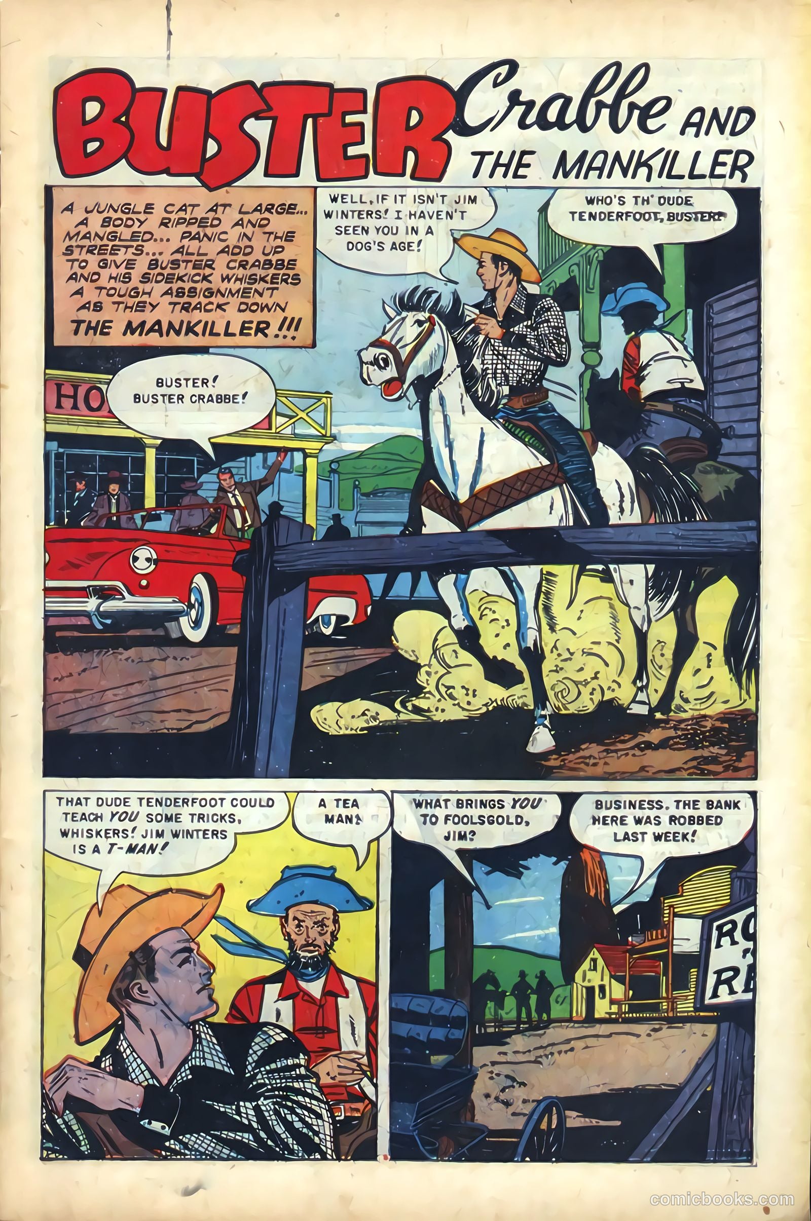 Buster Crabbe #3 (1952) — page 3 of 36