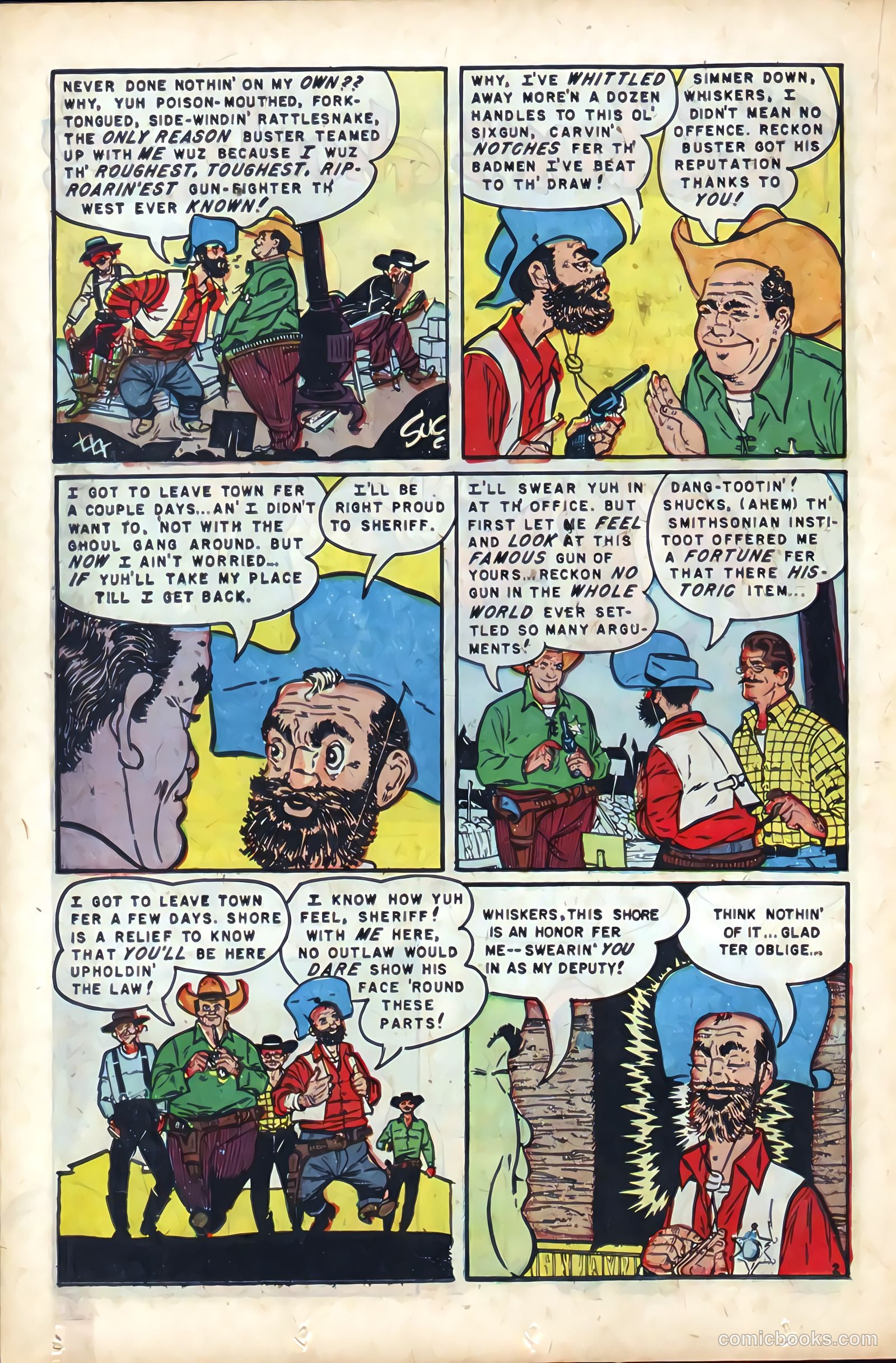 Buster Crabbe #3 (1952) — page 22 of 36