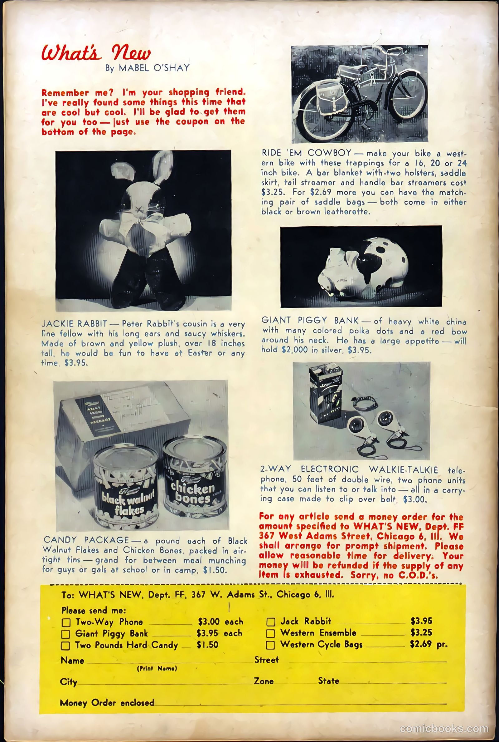 Buster Crabbe #3 (1952) — page 36 of 36