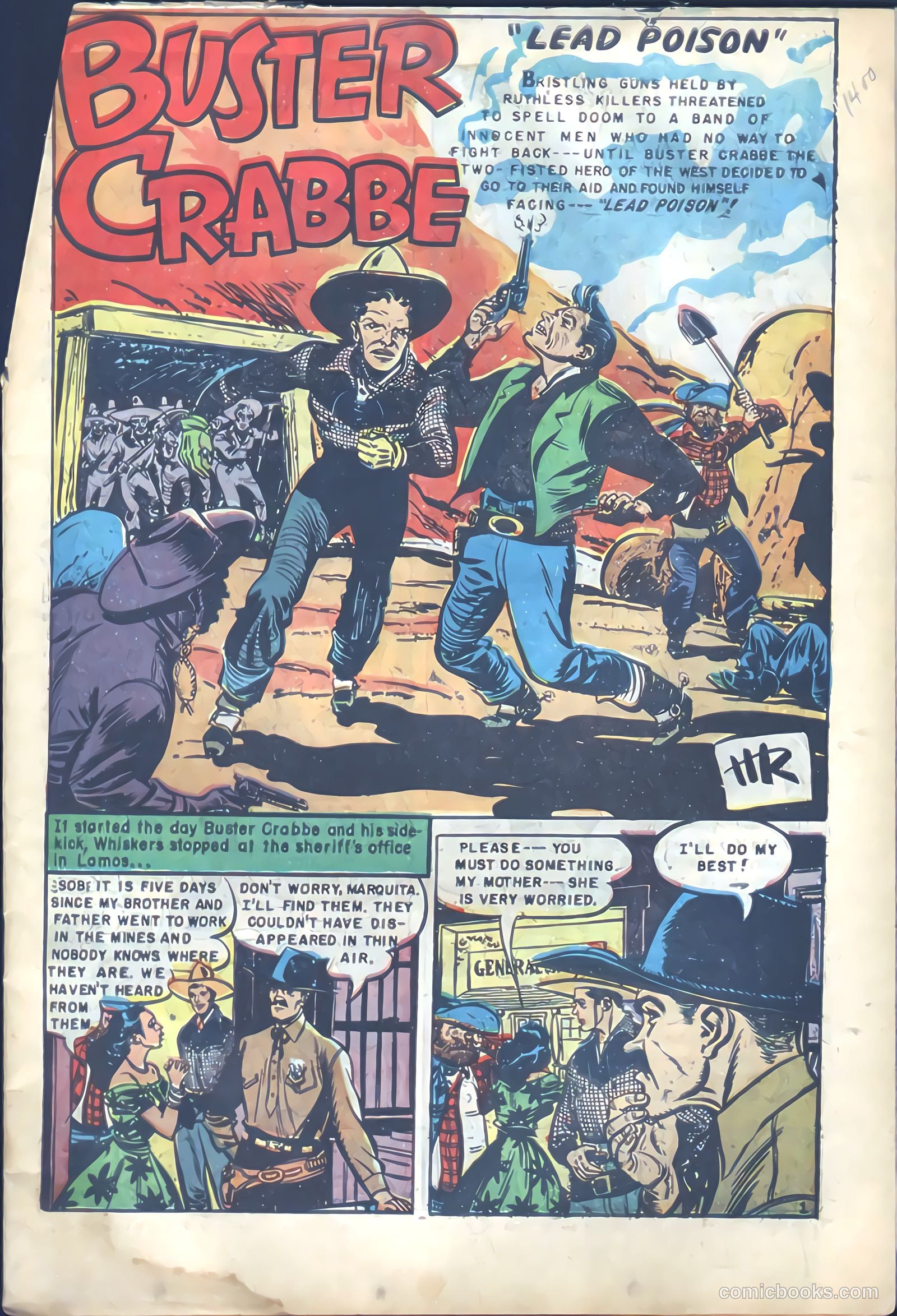 Buster Crabbe #4 (1952) — page 3 of 36