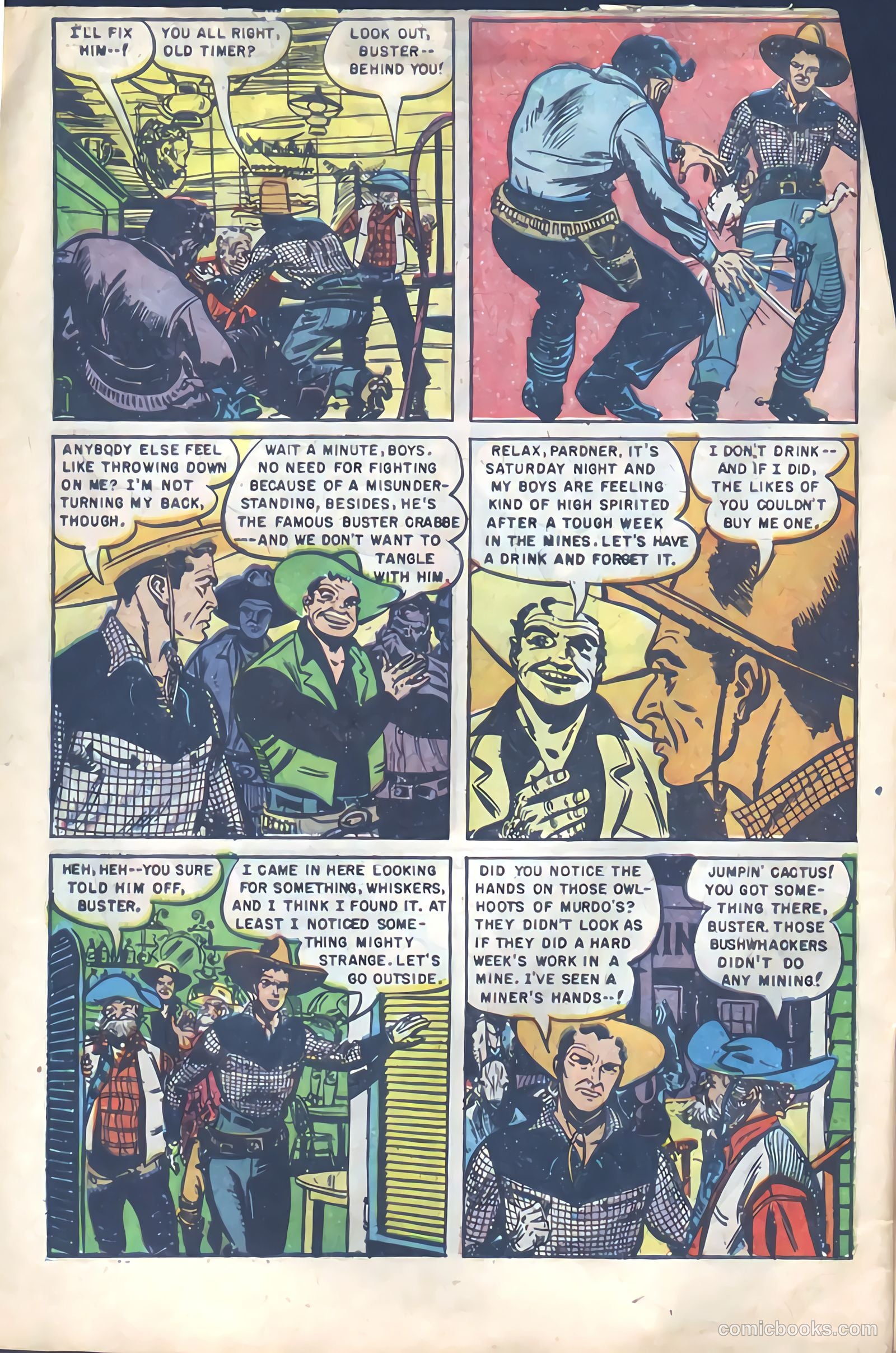 Buster Crabbe #4 (1952) — page 6 of 36