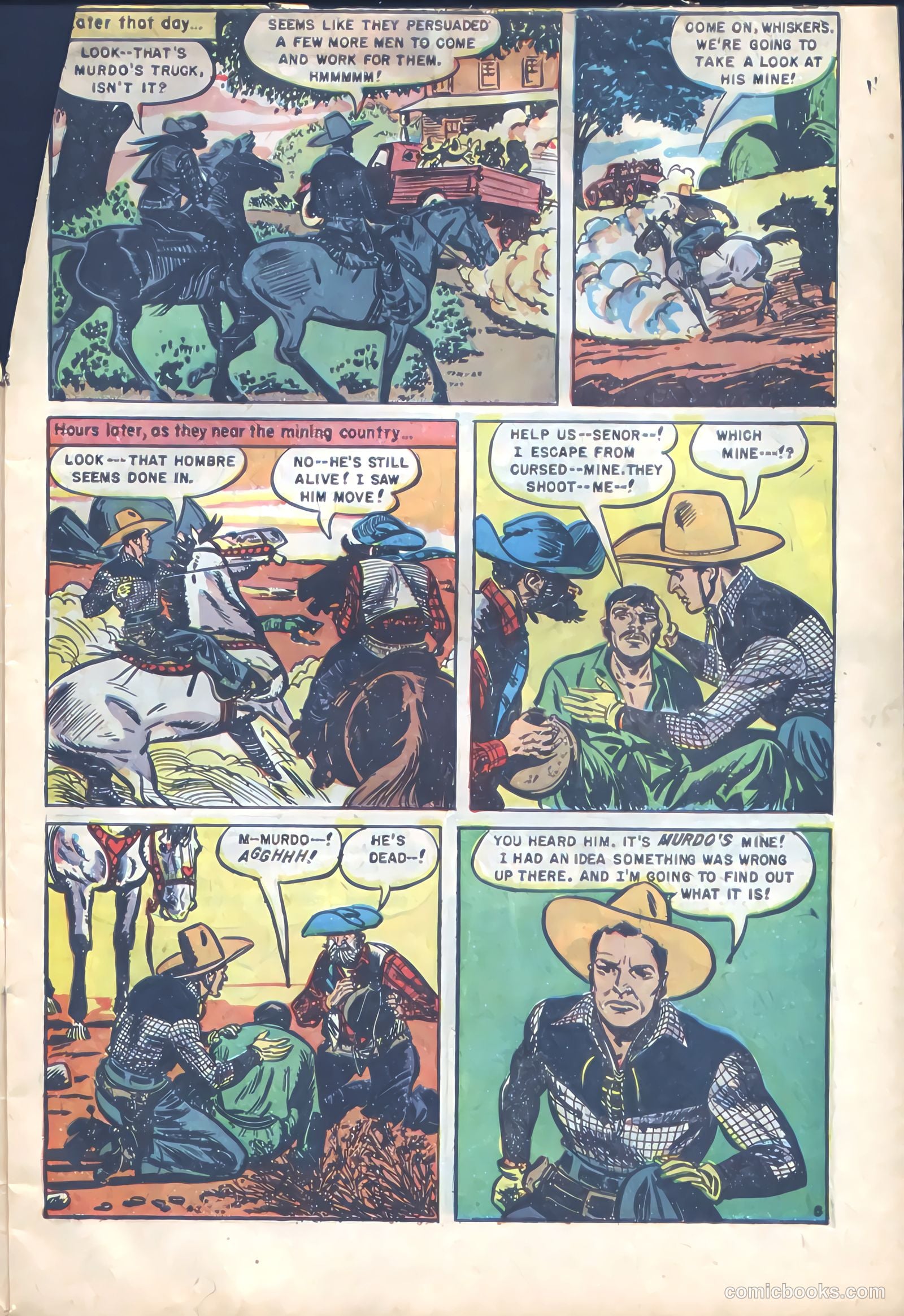 Buster Crabbe #4 (1952) — page 7 of 36