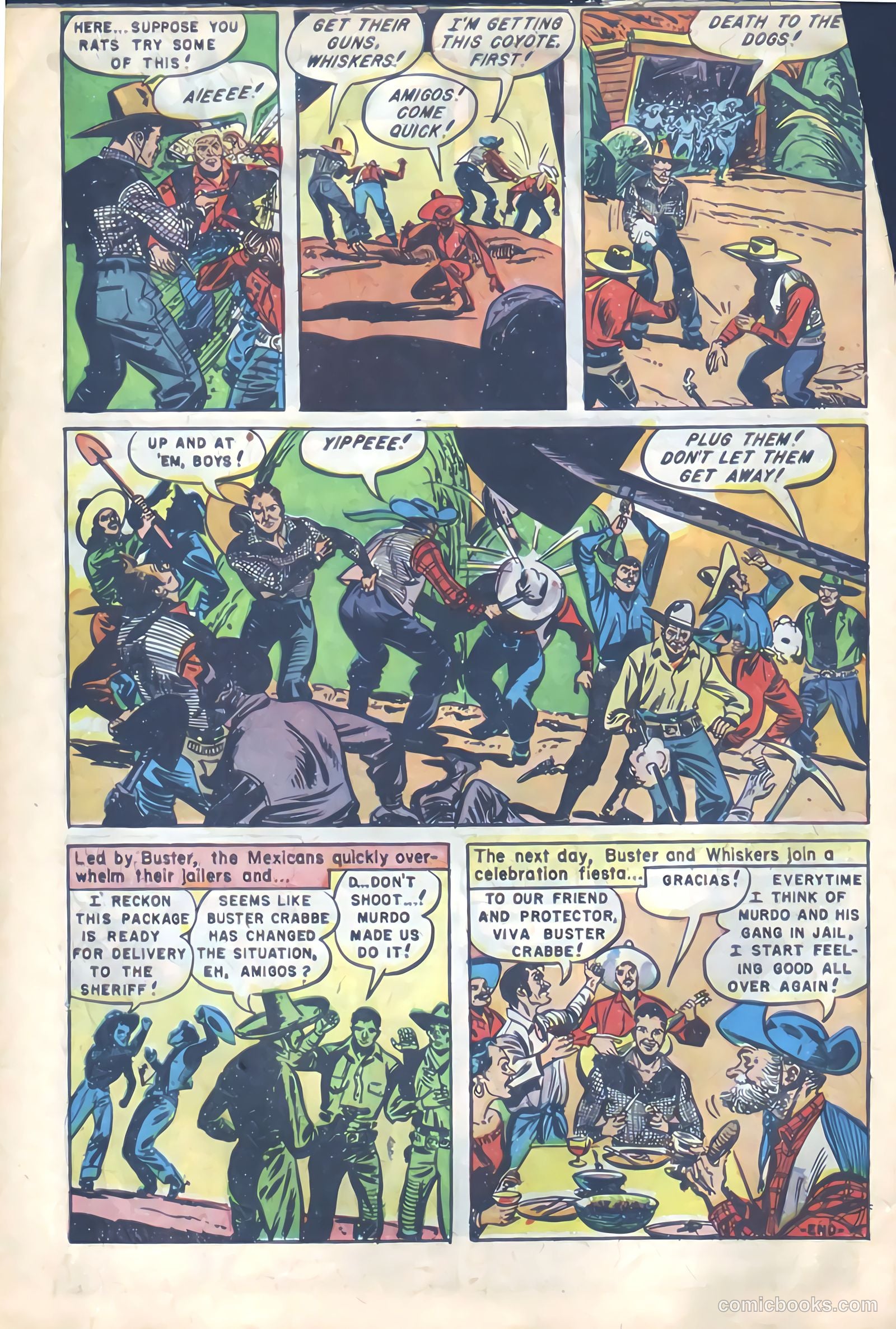 Buster Crabbe #4 (1952) — page 10 of 36