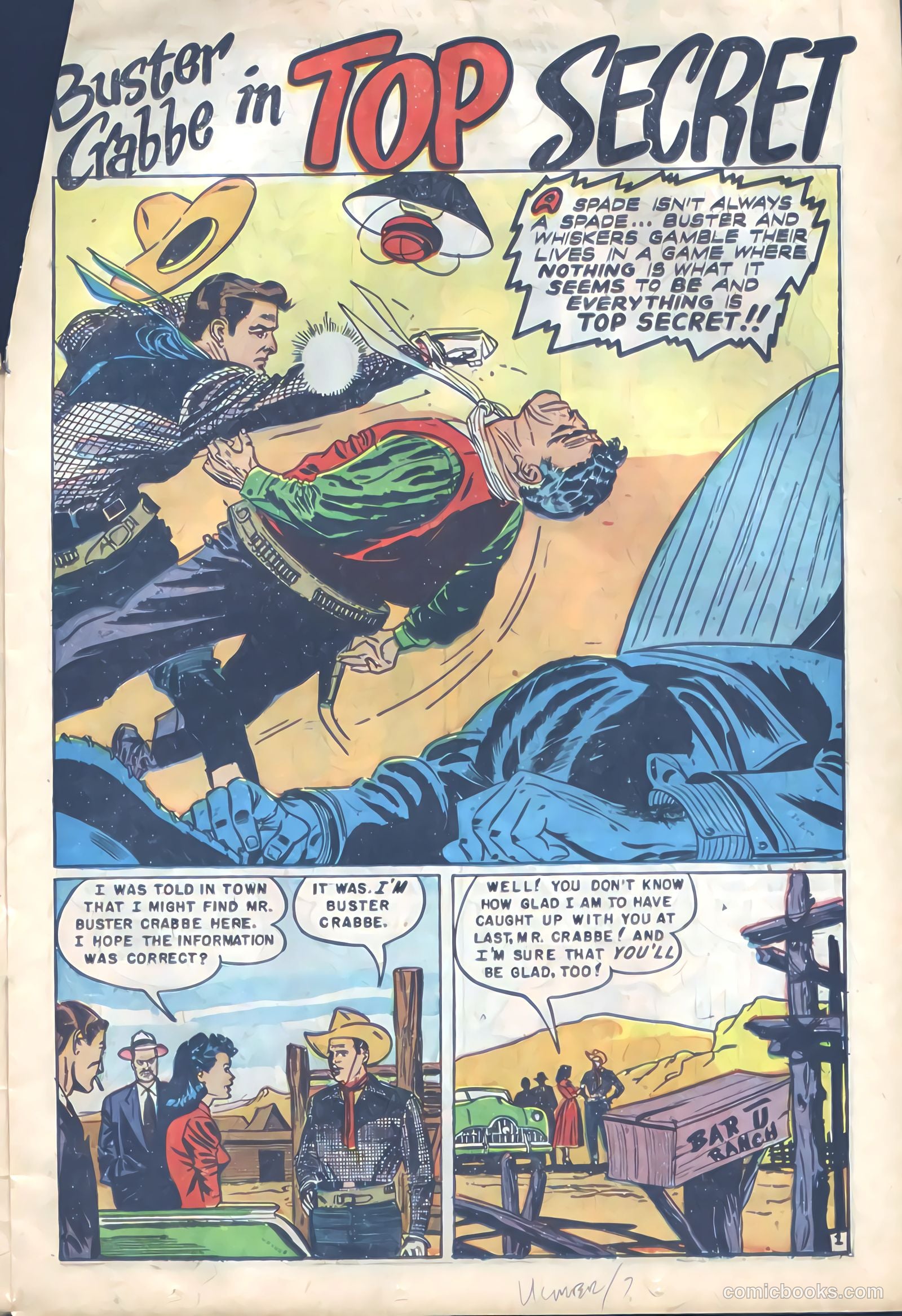 Buster Crabbe #4 (1952) — page 11 of 36
