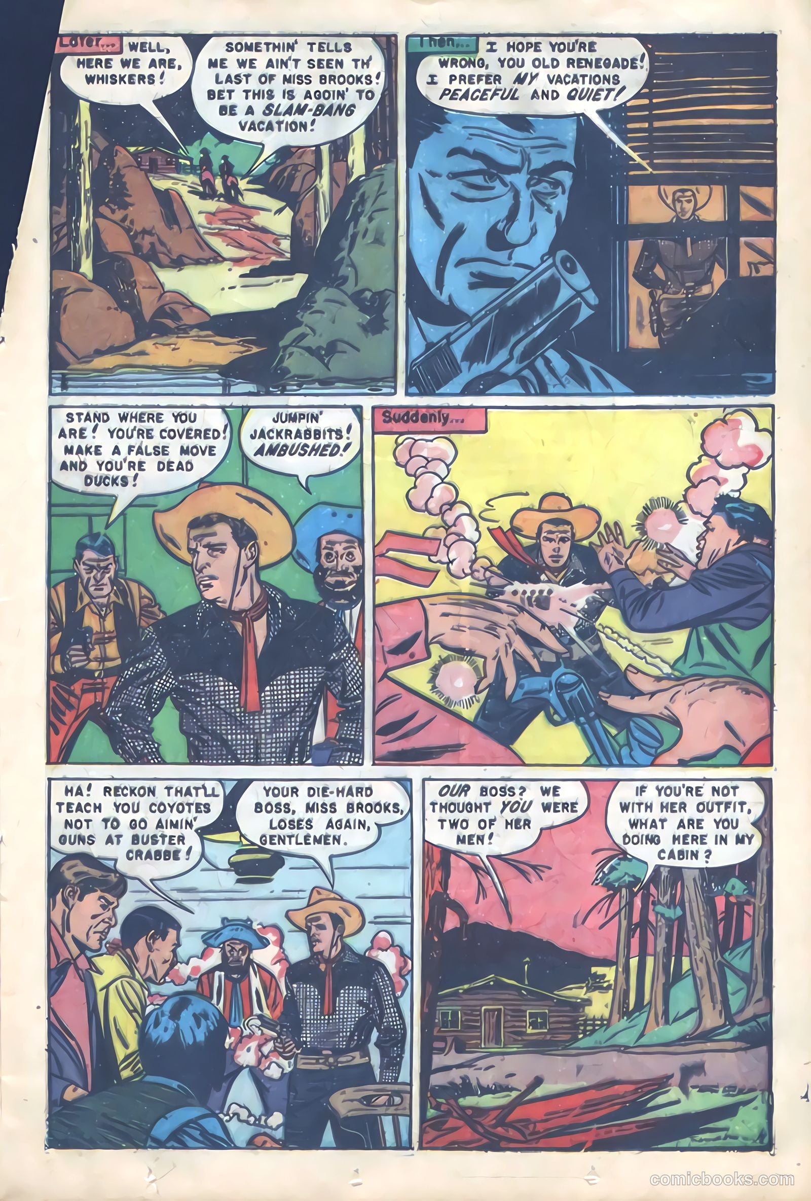 Buster Crabbe #4 (1952) — page 17 of 36