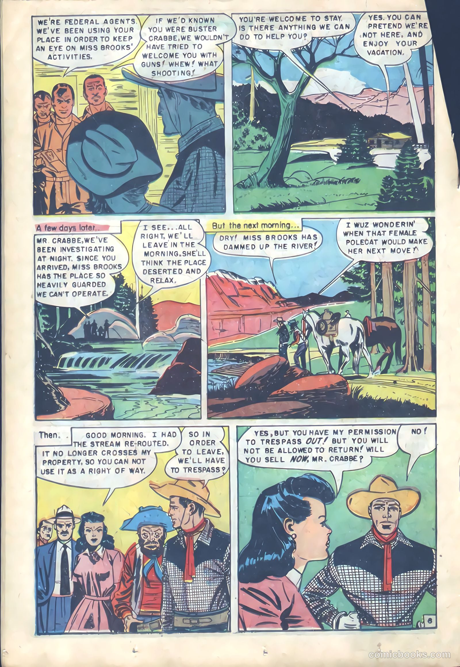 Buster Crabbe #4 (1952) — page 18 of 36