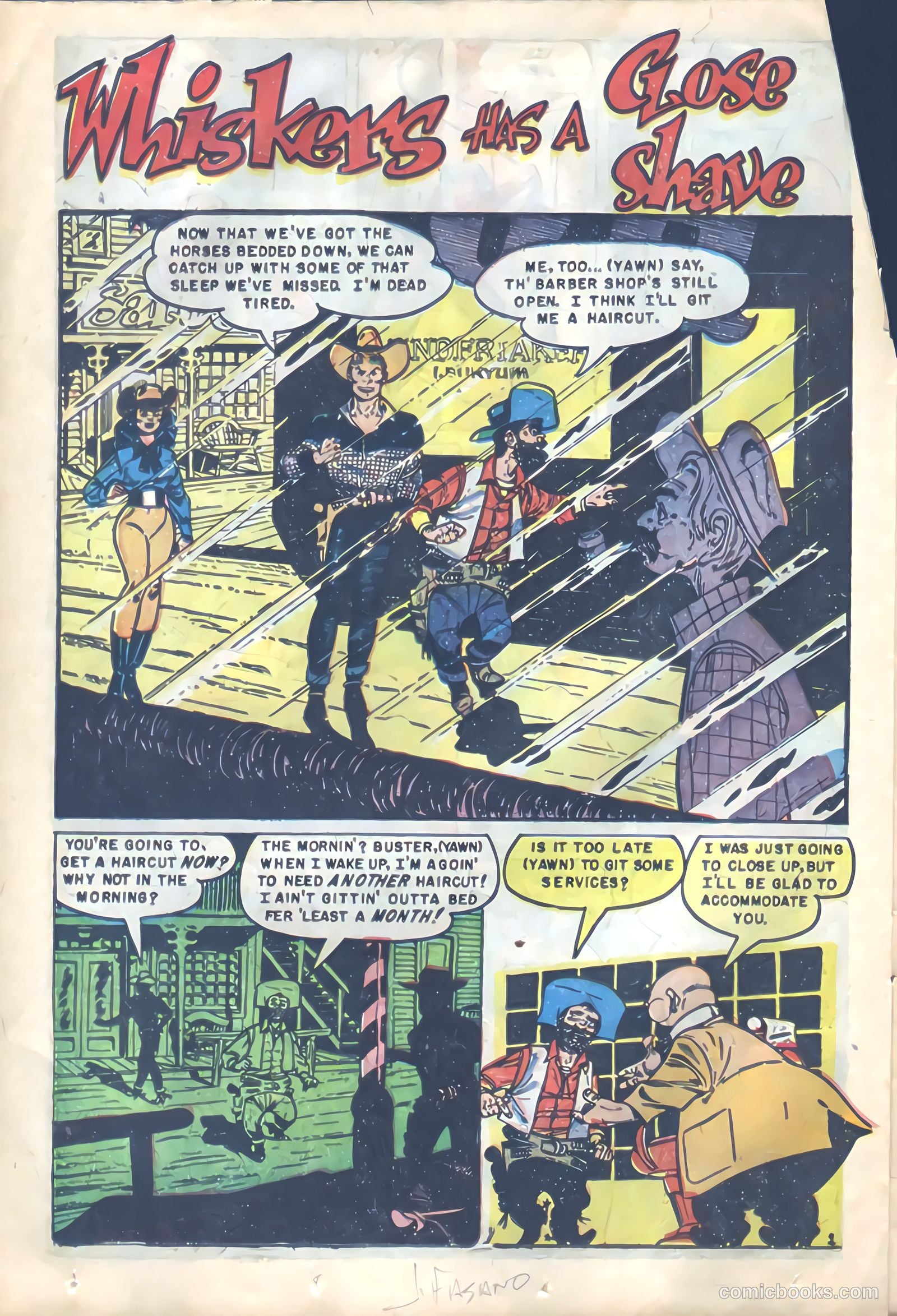 Buster Crabbe #4 (1952) — page 22 of 36