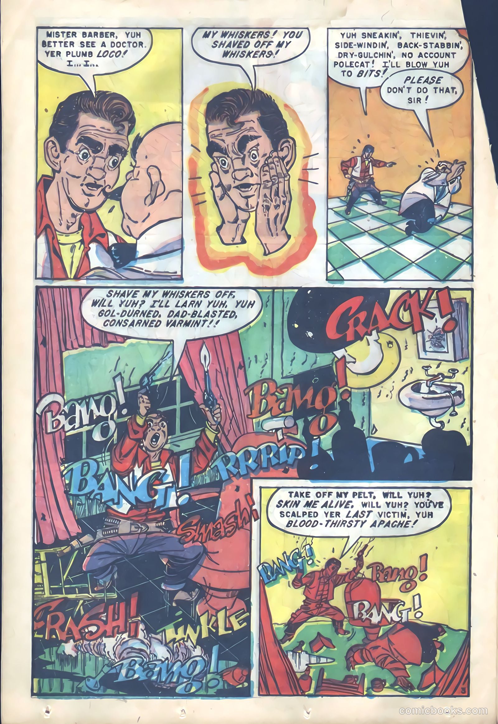 Buster Crabbe #4 (1952) — page 24 of 36