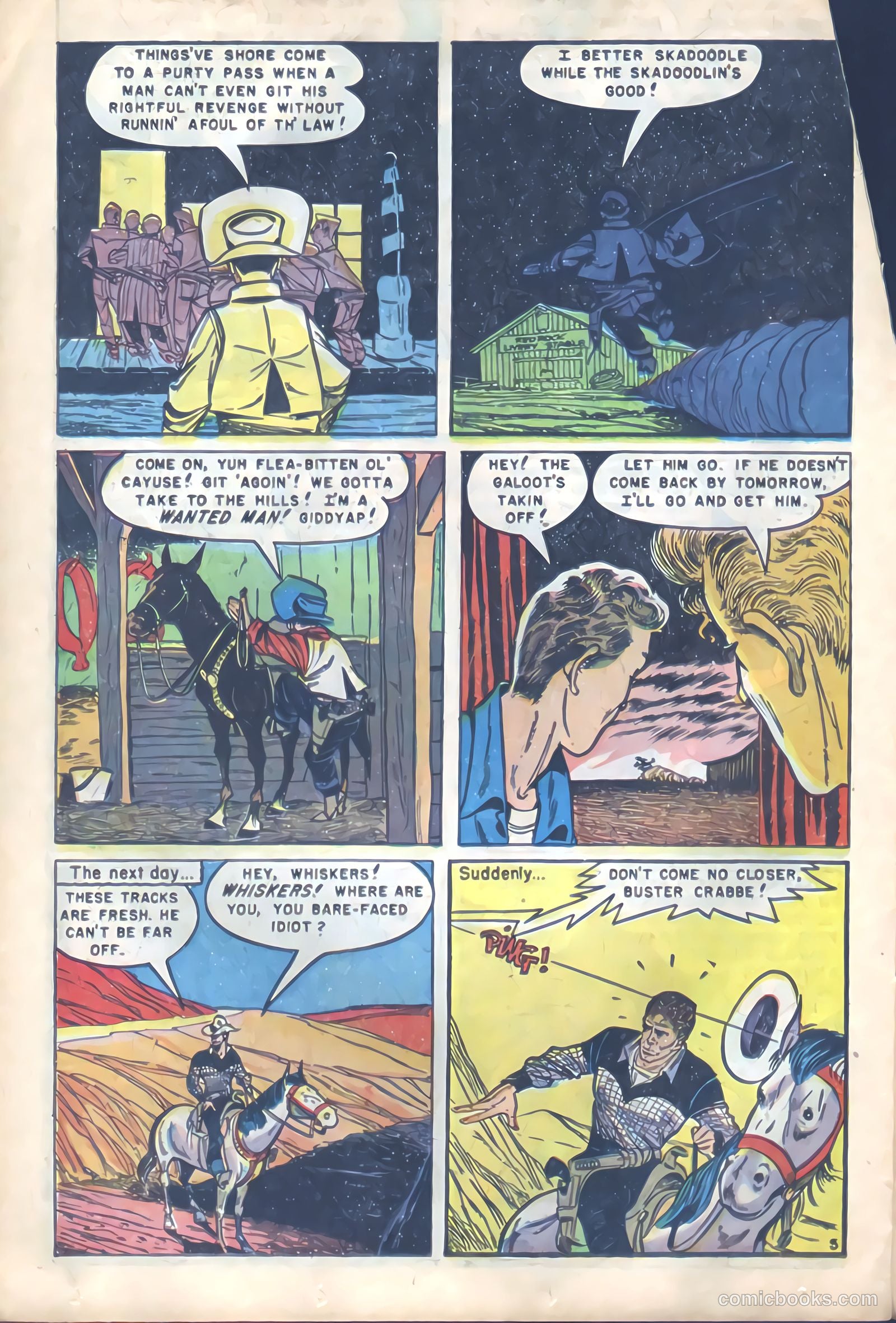 Buster Crabbe #4 (1952) — page 26 of 36