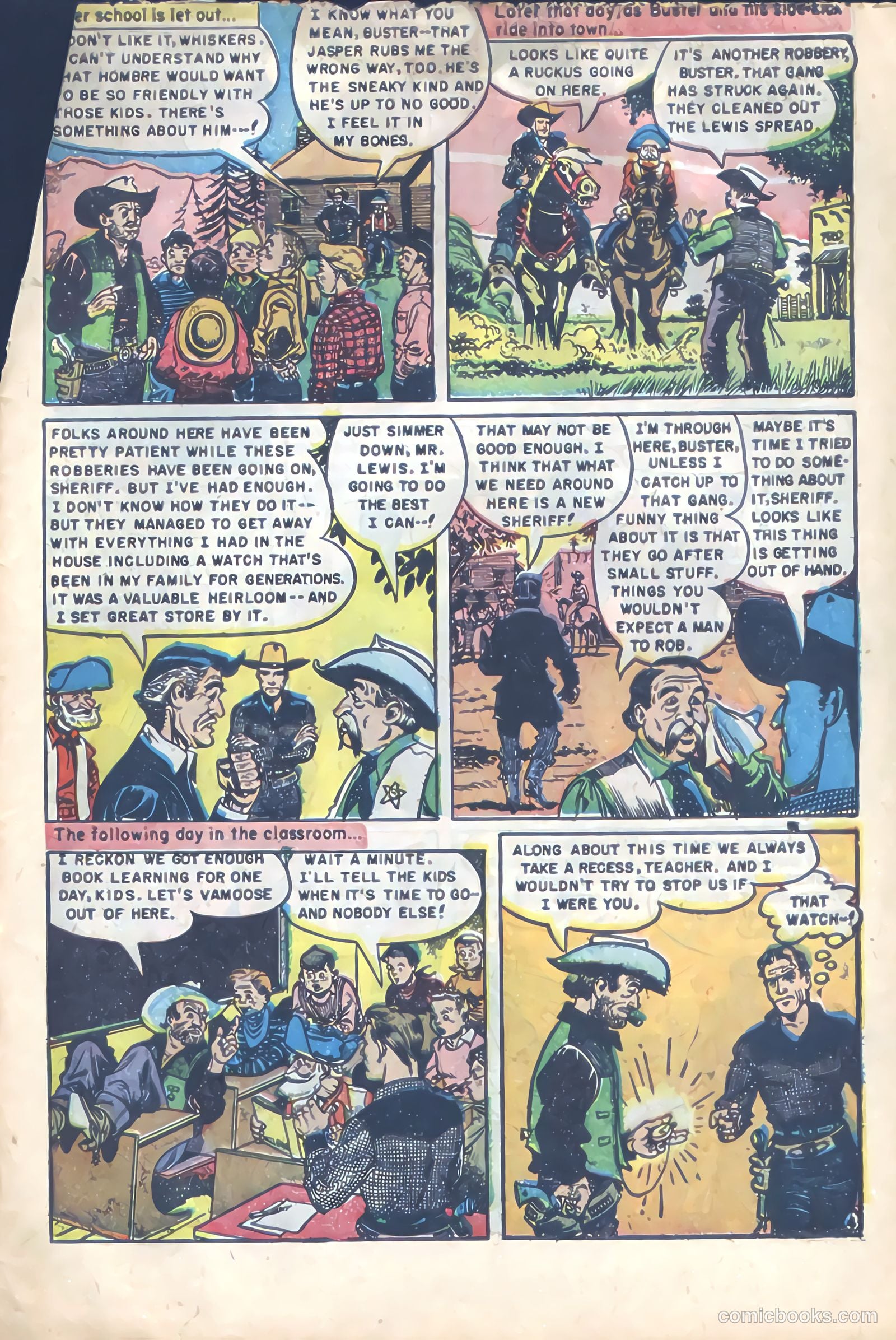 Buster Crabbe #4 (1952) — page 31 of 36