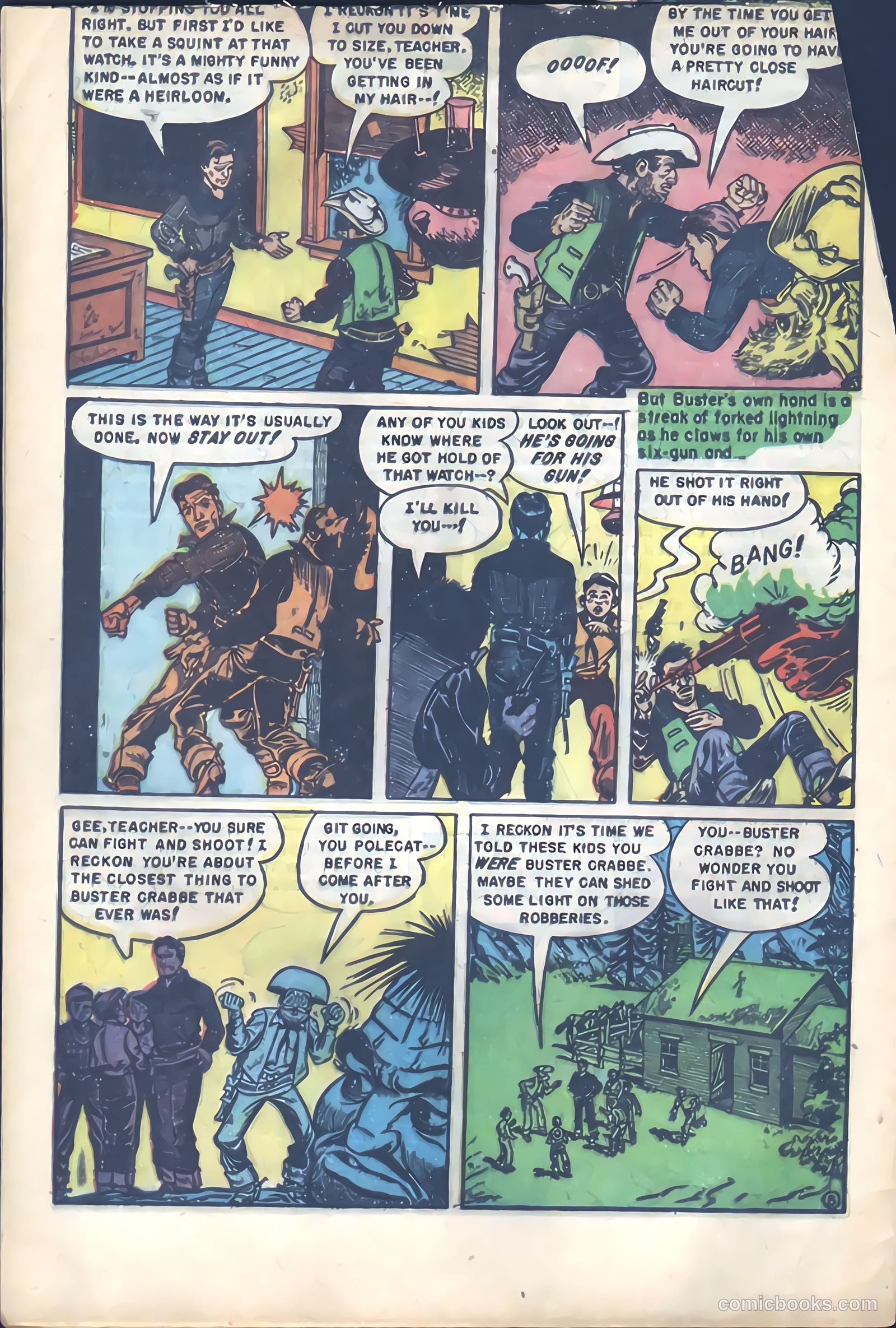 Buster Crabbe #4 (1952) — page 32 of 36