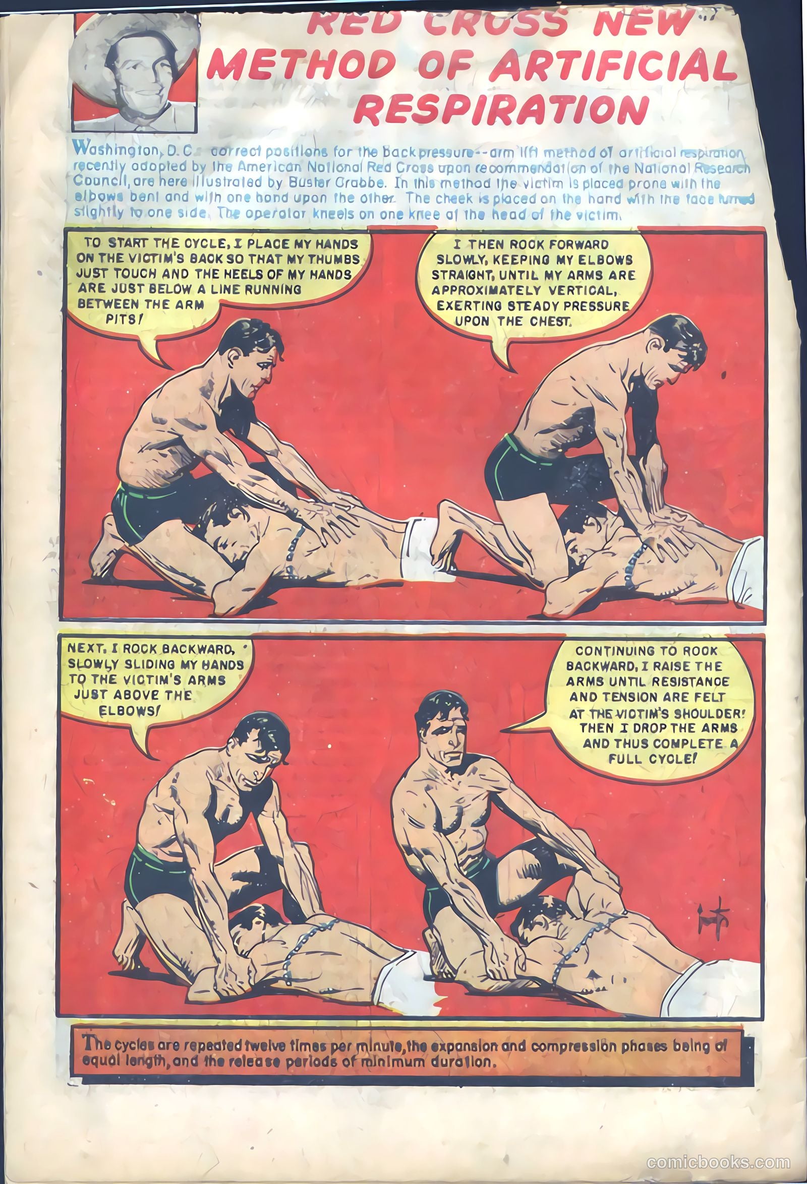 Buster Crabbe #4 (1952) — page 34 of 36