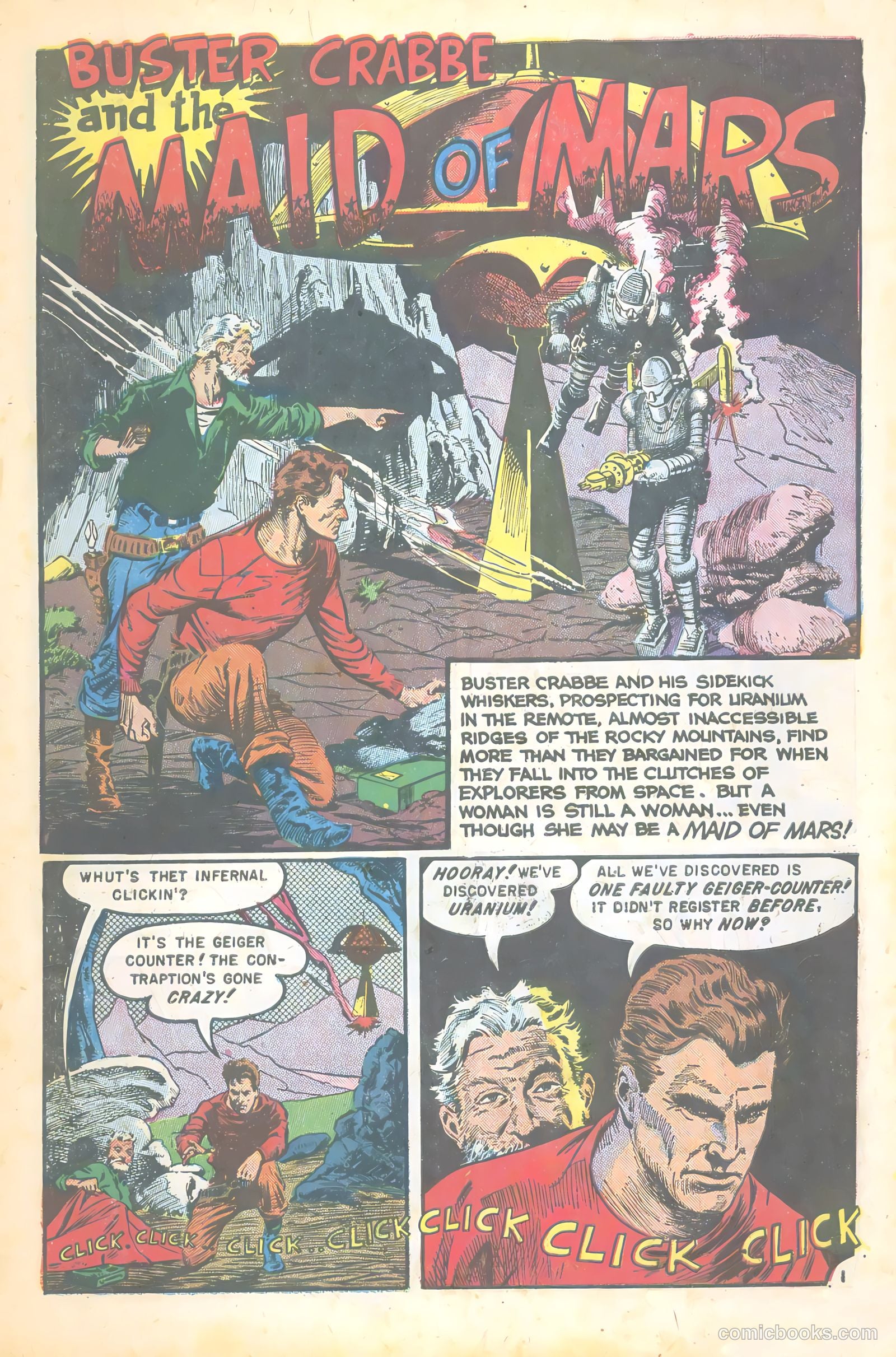 Buster Crabbe #5 (1952) — page 3 of 36