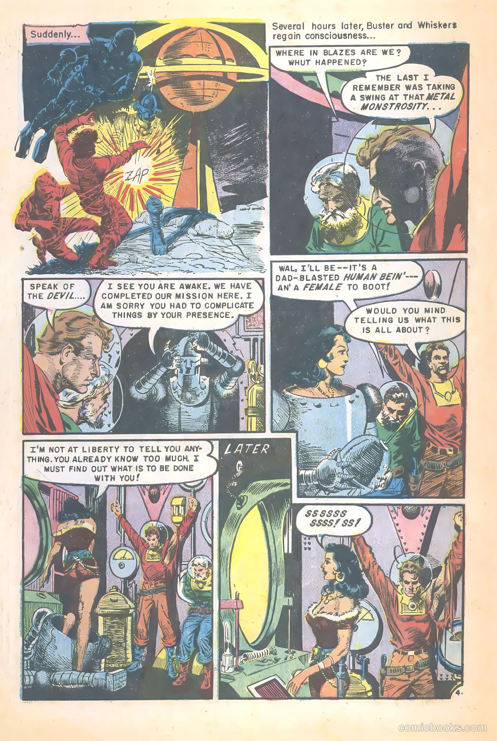 Buster Crabbe #5 (1952) — page 6 of 36