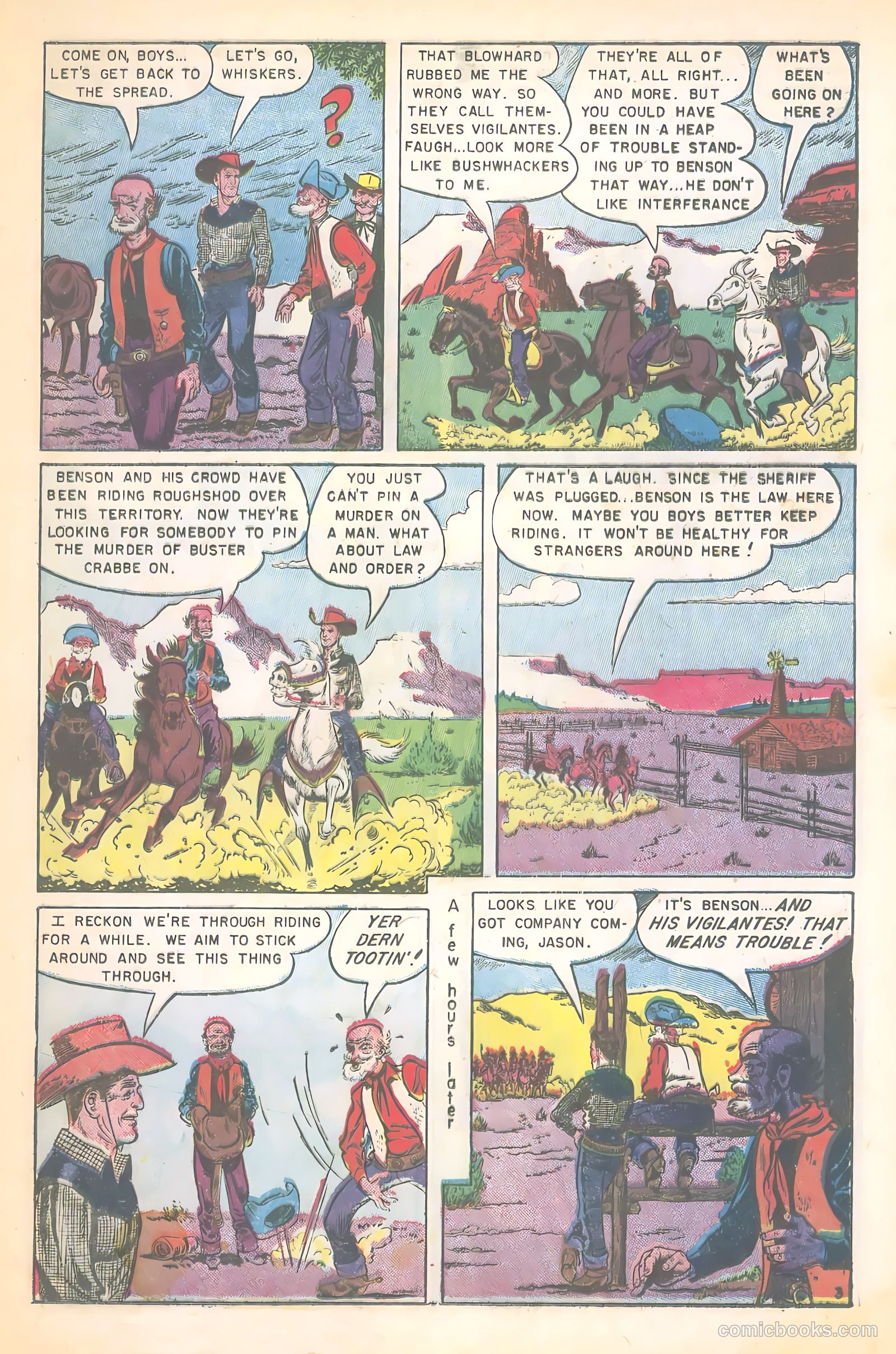 Buster Crabbe #5 (1952) — page 17 of 36