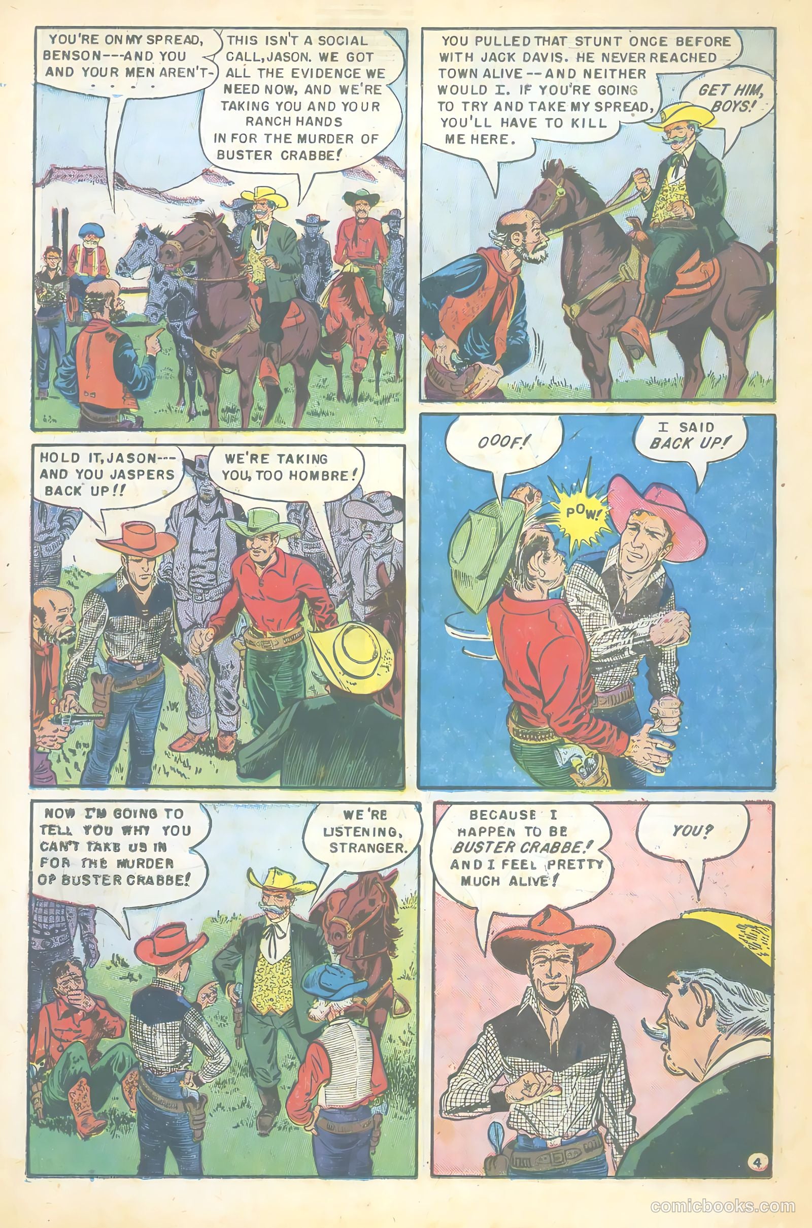 Buster Crabbe #5 (1952) — page 18 of 36