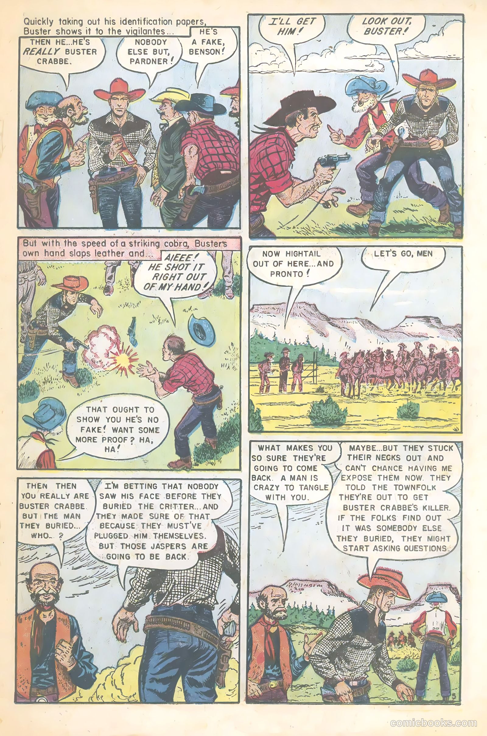 Buster Crabbe #5 (1952) — page 19 of 36