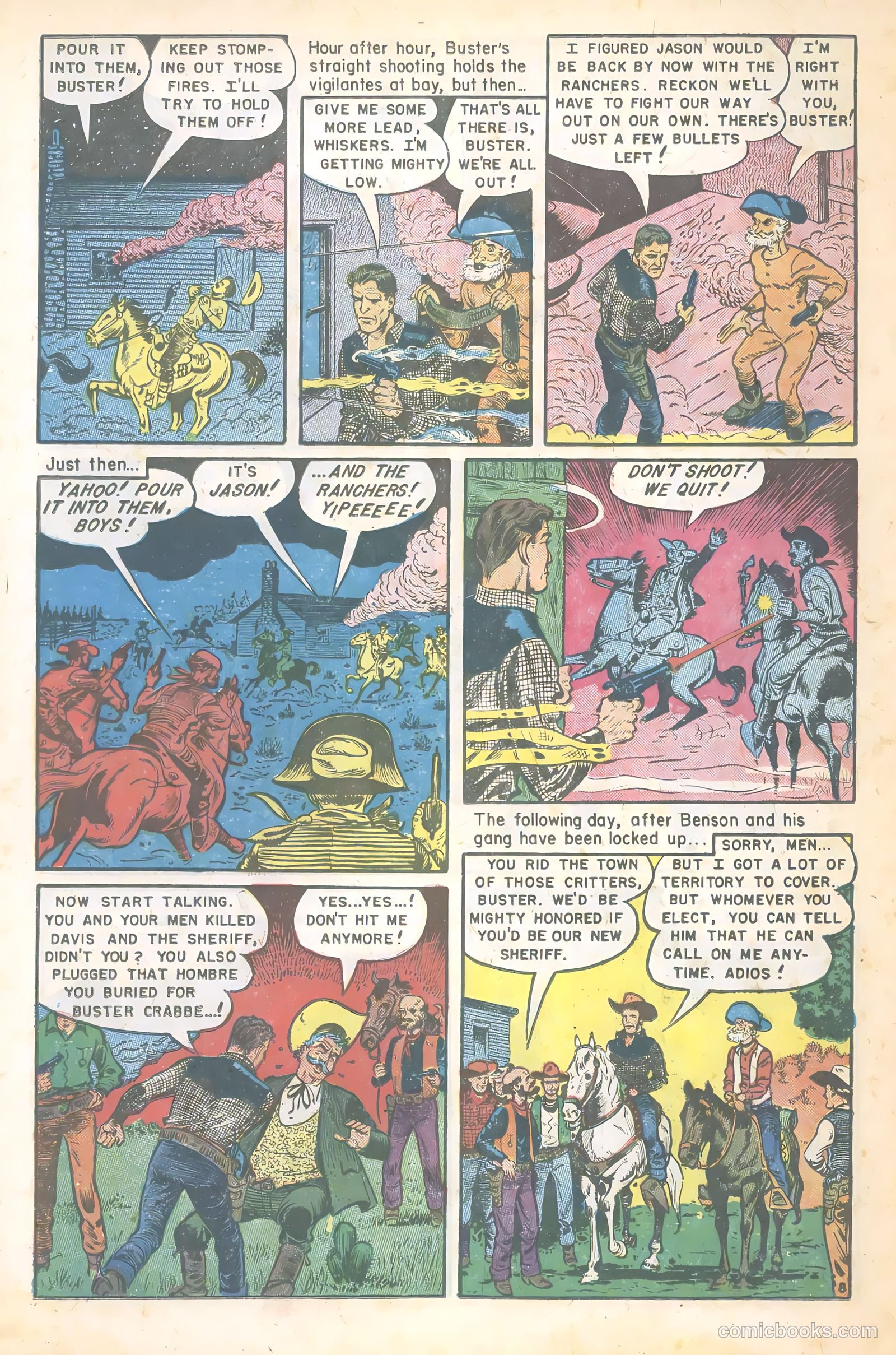 Buster Crabbe #5 (1952) — page 22 of 36
