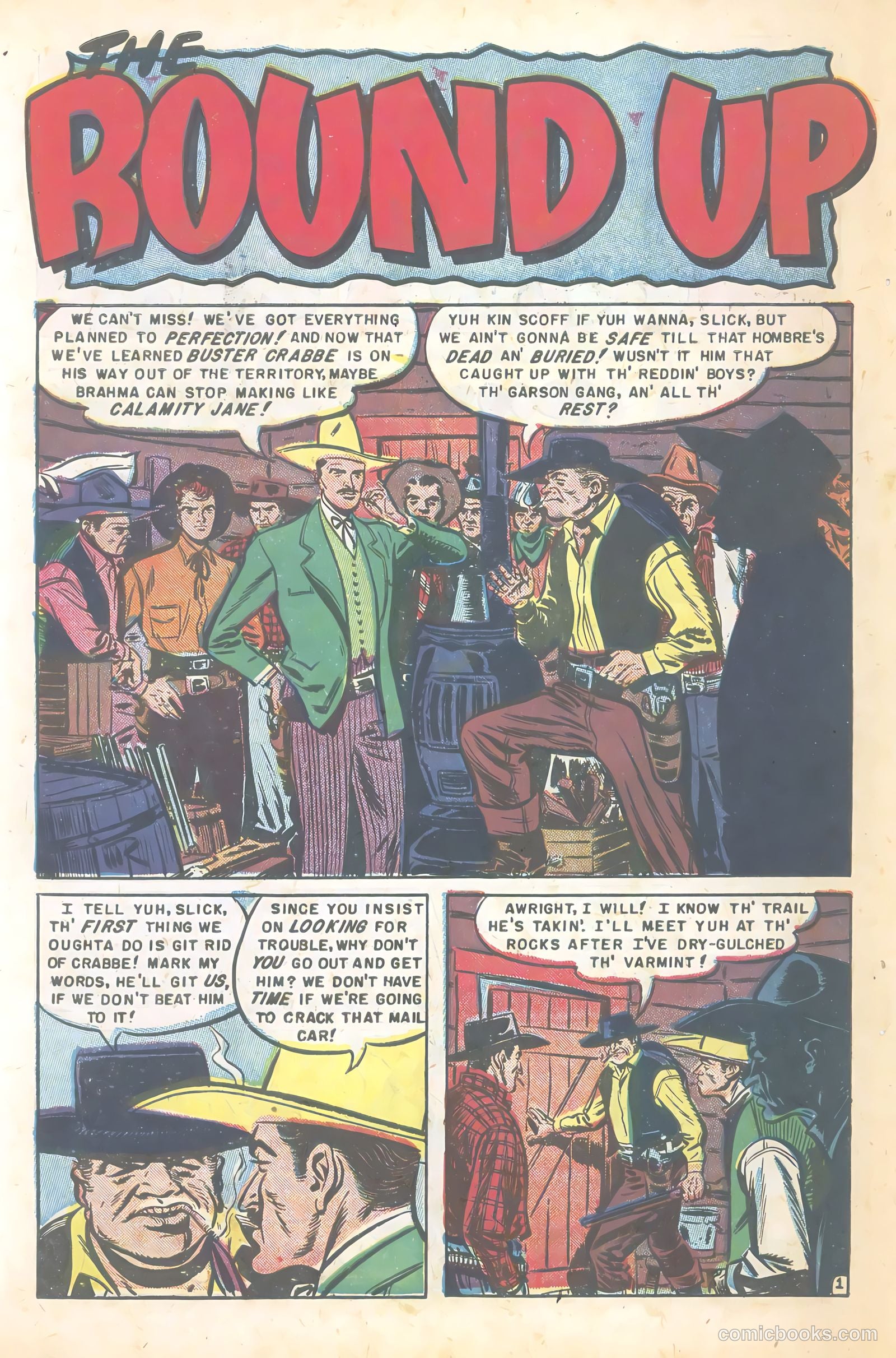 Buster Crabbe #5 (1952) — page 30 of 36