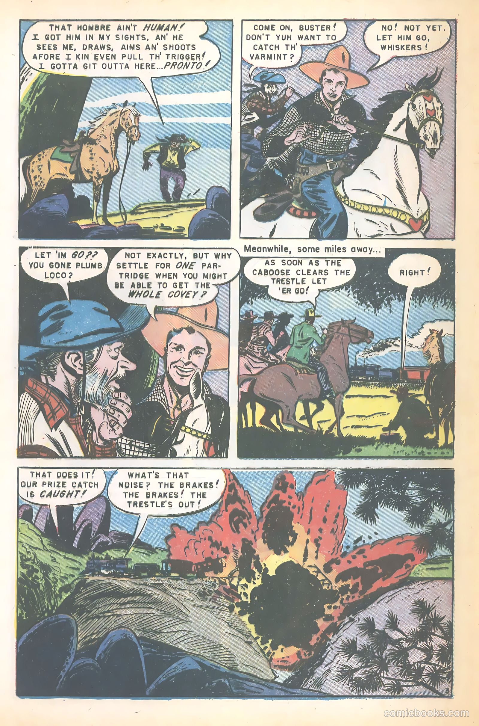 Buster Crabbe #5 (1952) — page 32 of 36