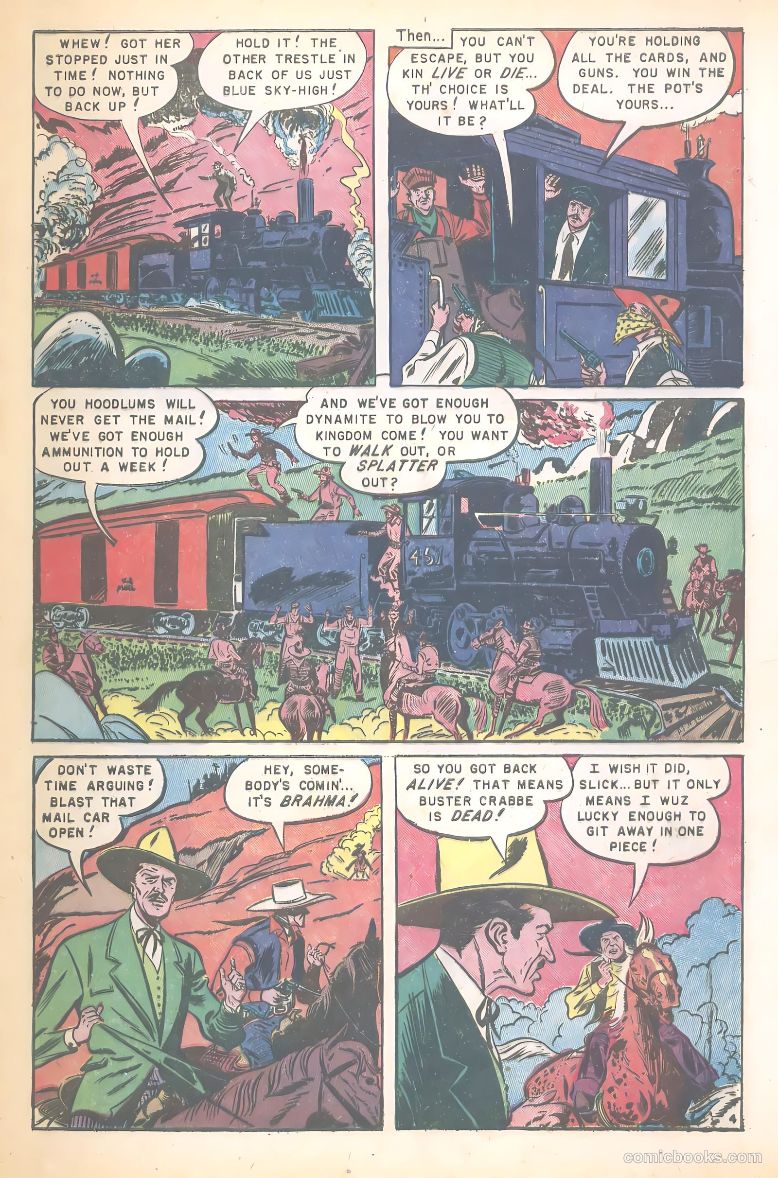 Buster Crabbe #5 (1952) — page 33 of 36