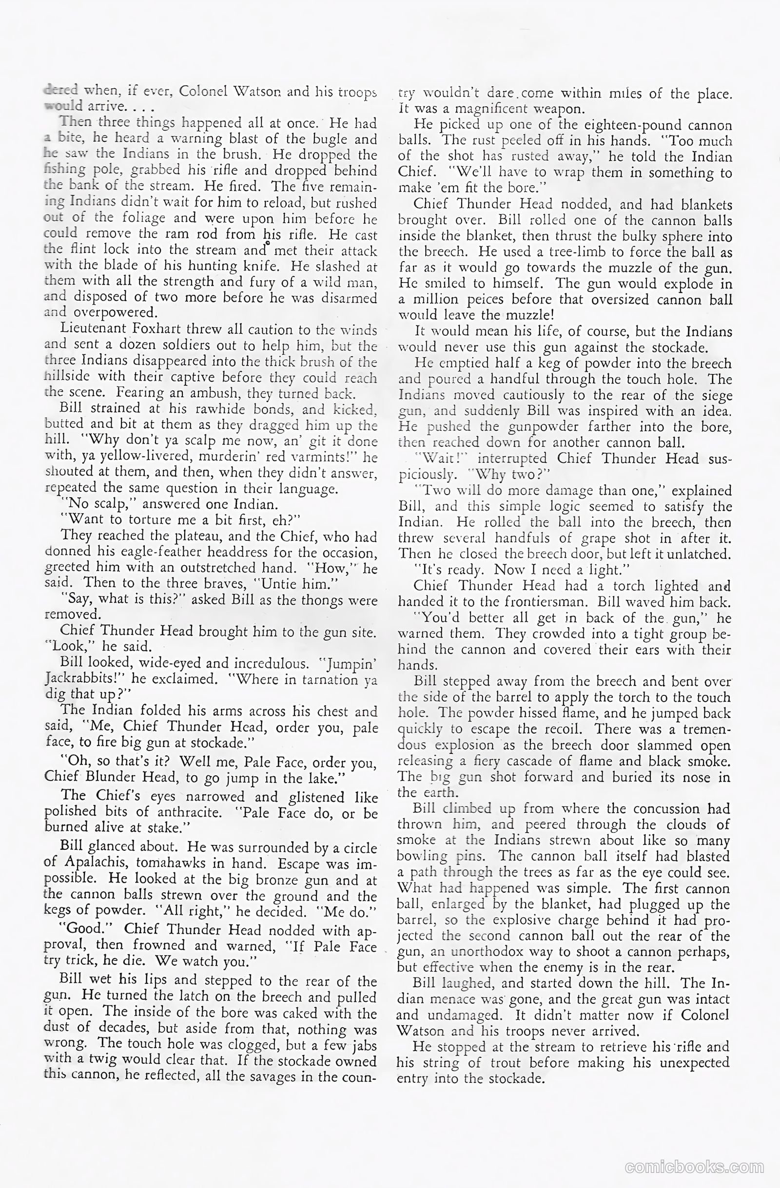 Buster Crabbe #5 (1952) — page 35 of 36
