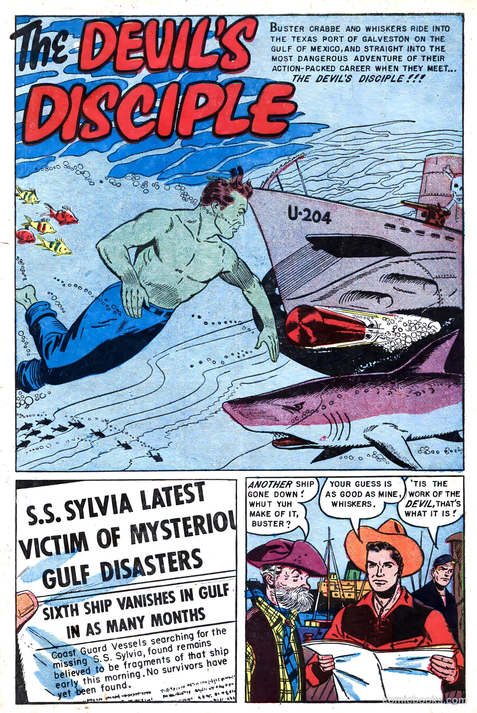 Buster Crabbe #6 (1952) — page 3 of 36