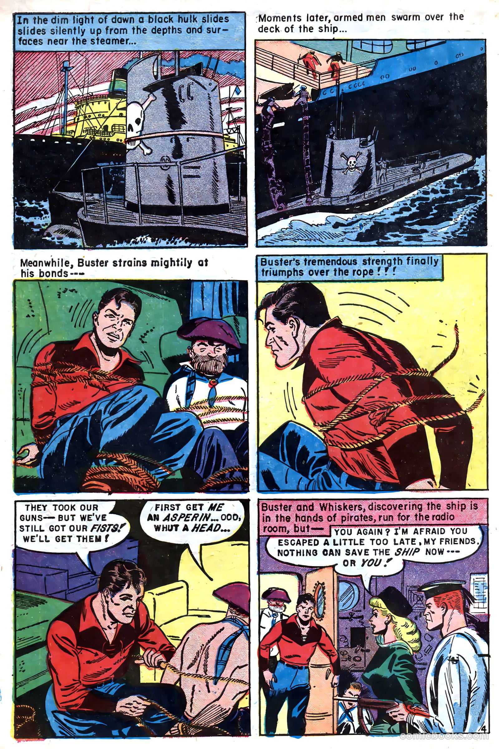 Buster Crabbe #6 (1952) — page 6 of 36