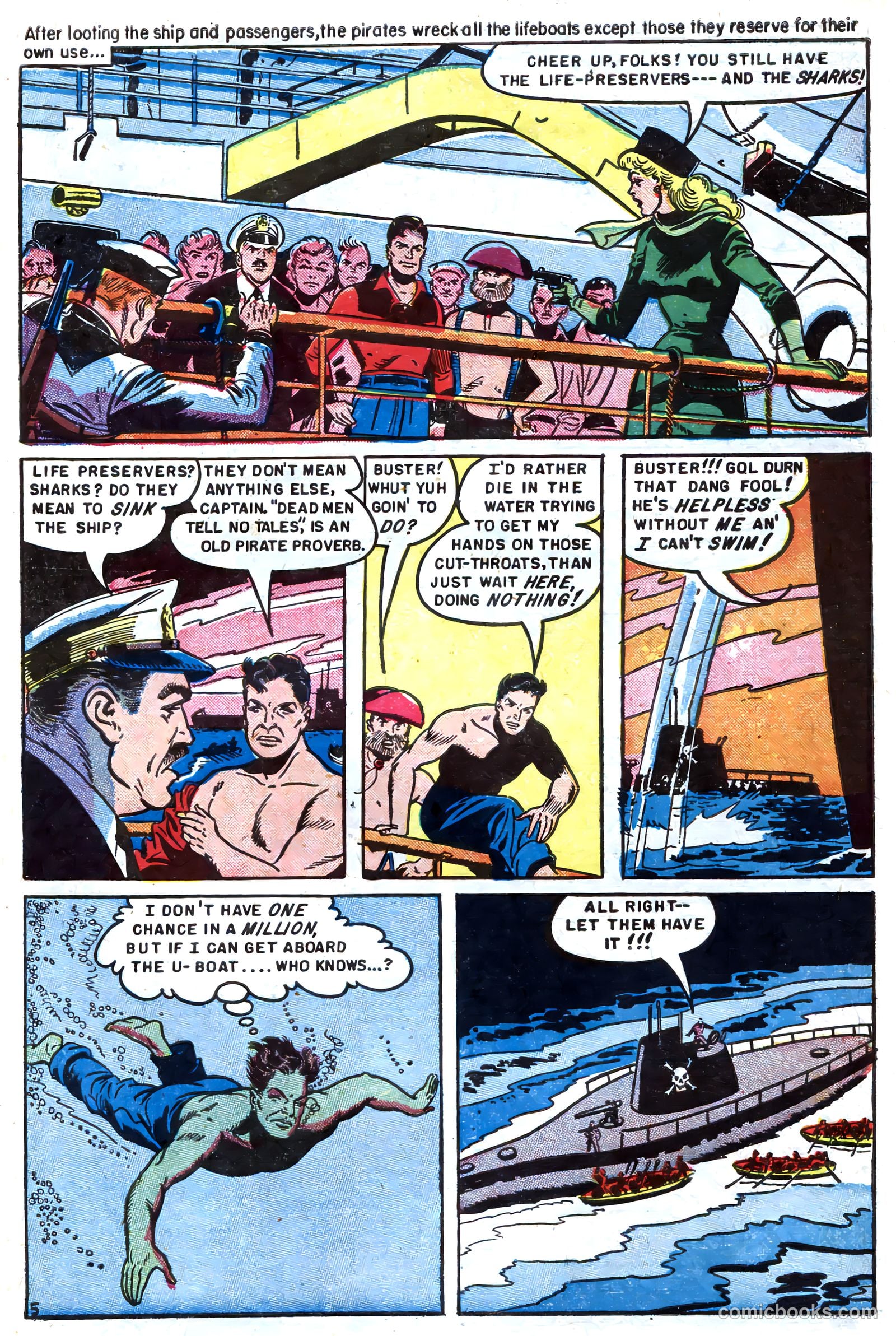 Buster Crabbe #6 (1952) — page 7 of 36