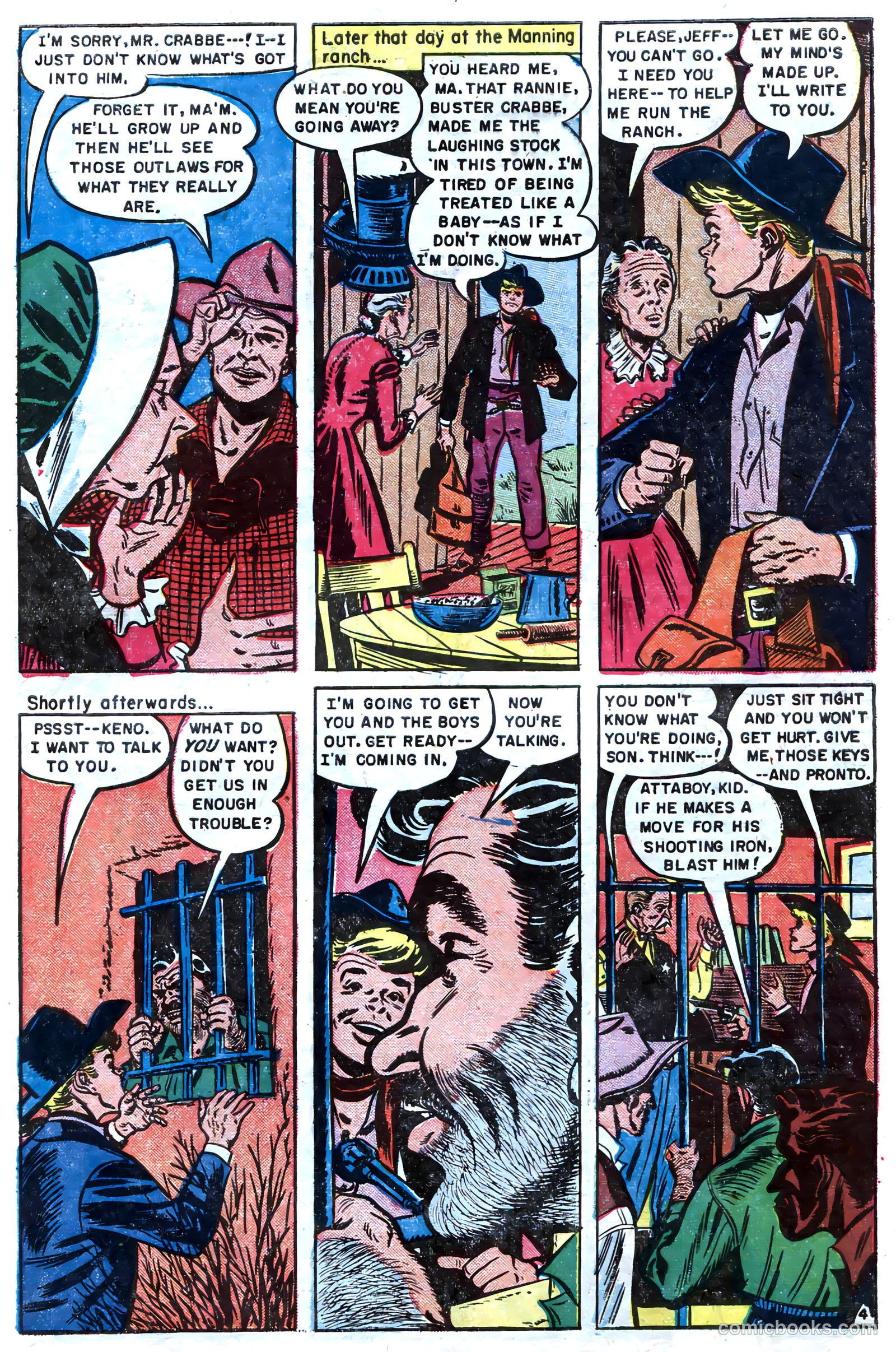Buster Crabbe #6 (1952) — page 27 of 36
