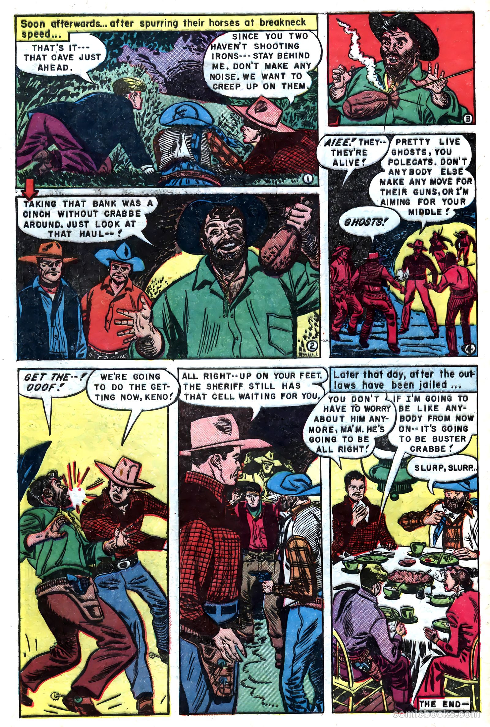Buster Crabbe #6 (1952) — page 32 of 36