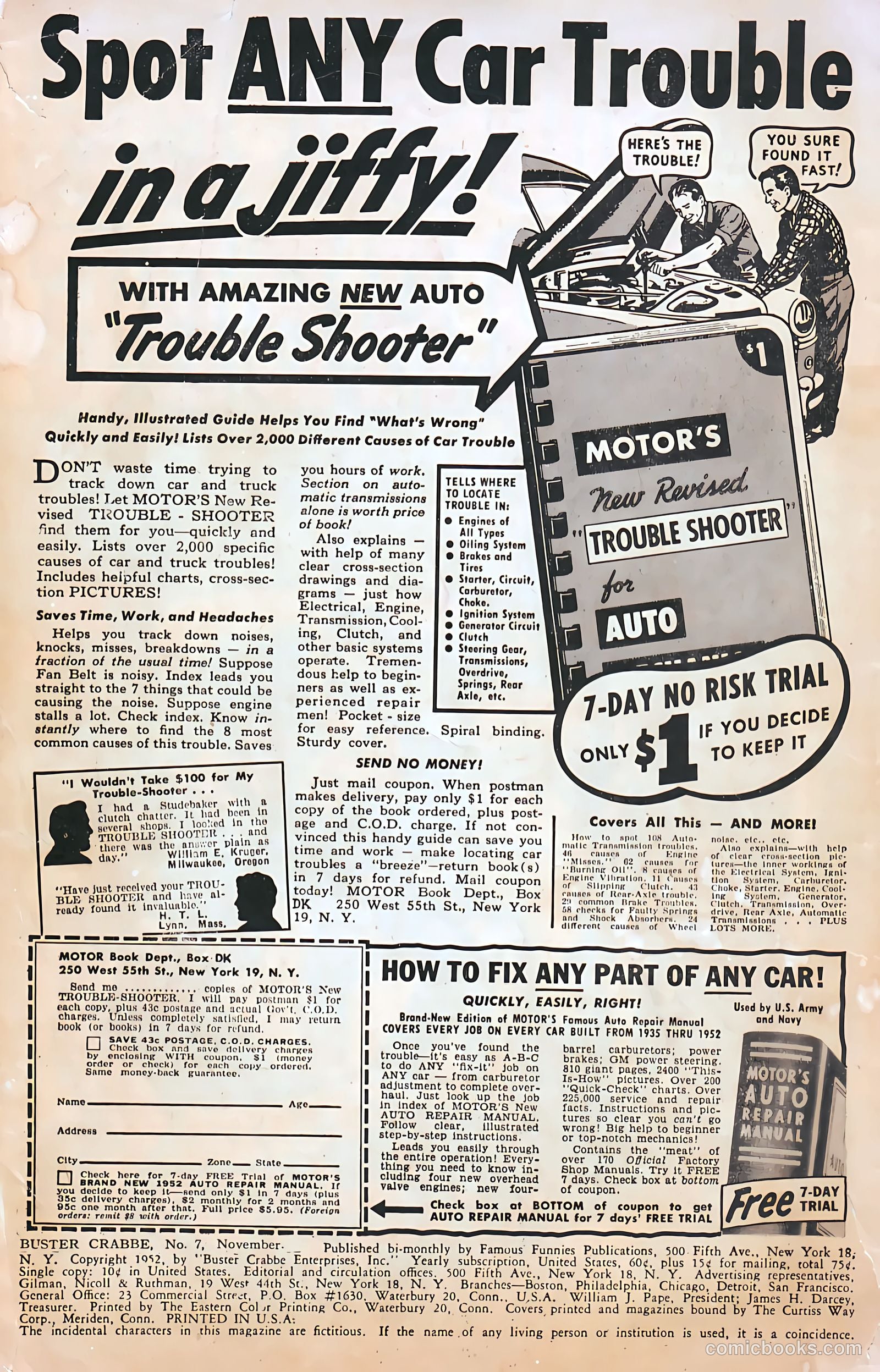 Buster Crabbe #7 (1952) — page 2 of 36