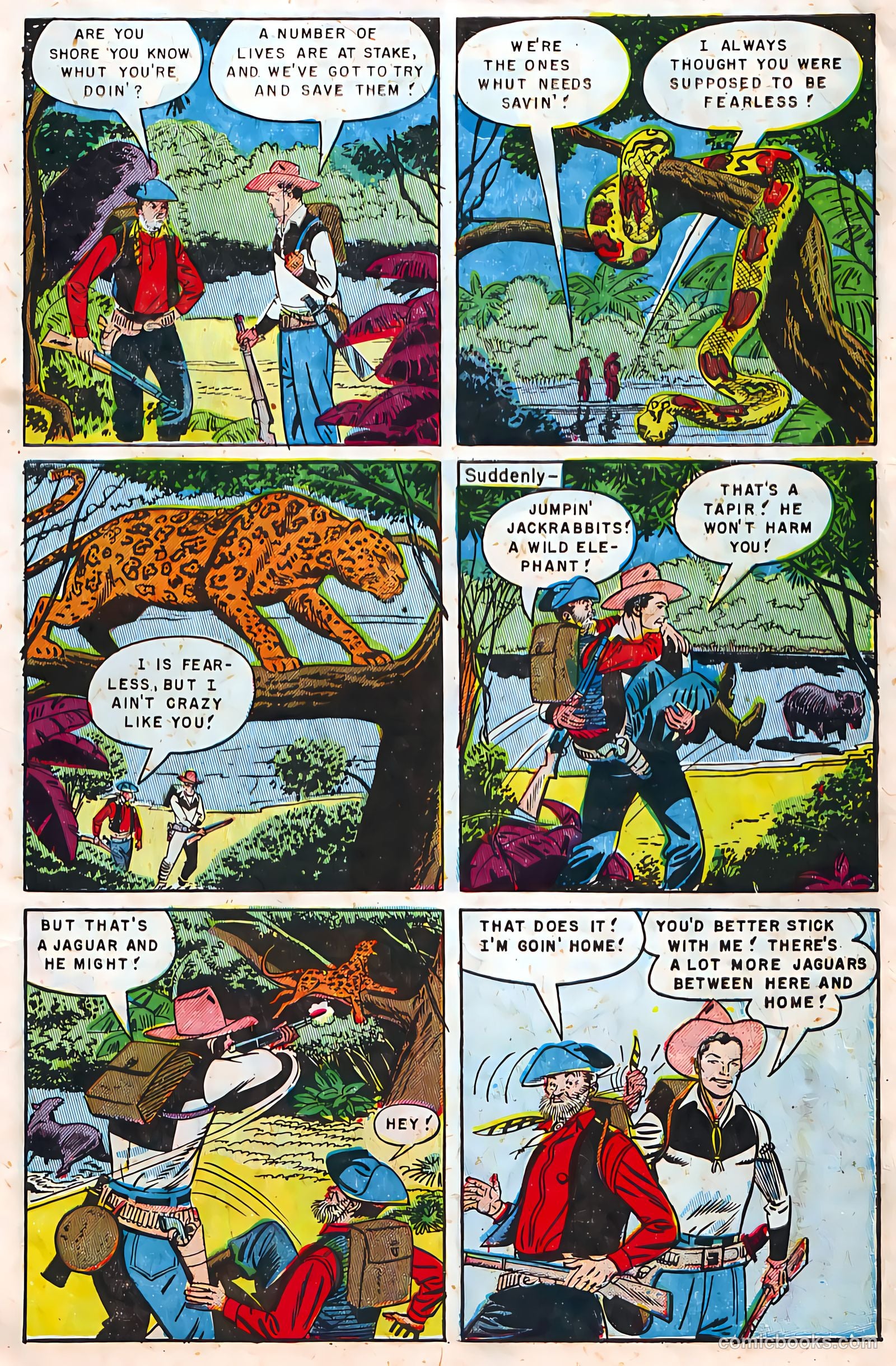 Buster Crabbe #7 (1952) — page 7 of 36
