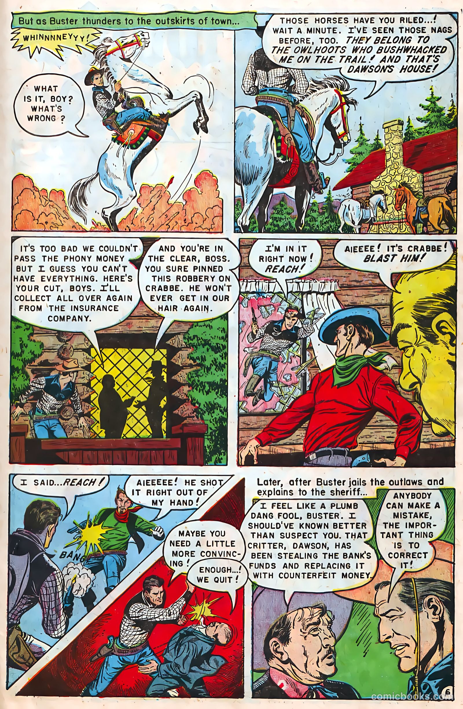 Buster Crabbe #7 (1952) — page 31 of 36