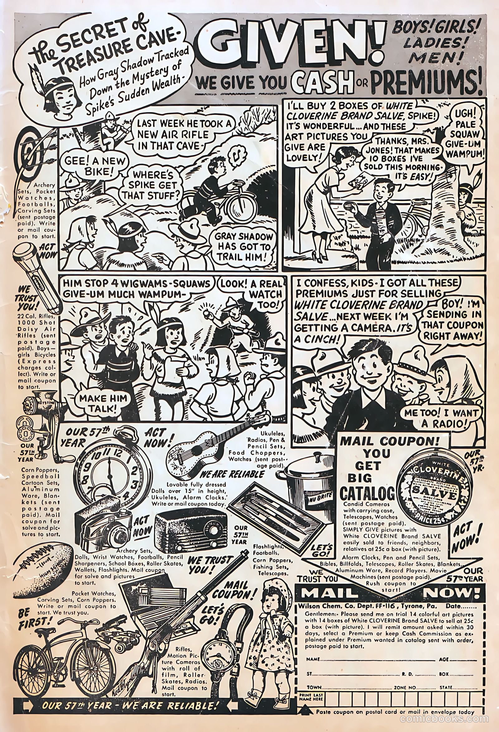 Buster Crabbe #7 (1952) — page 35 of 36