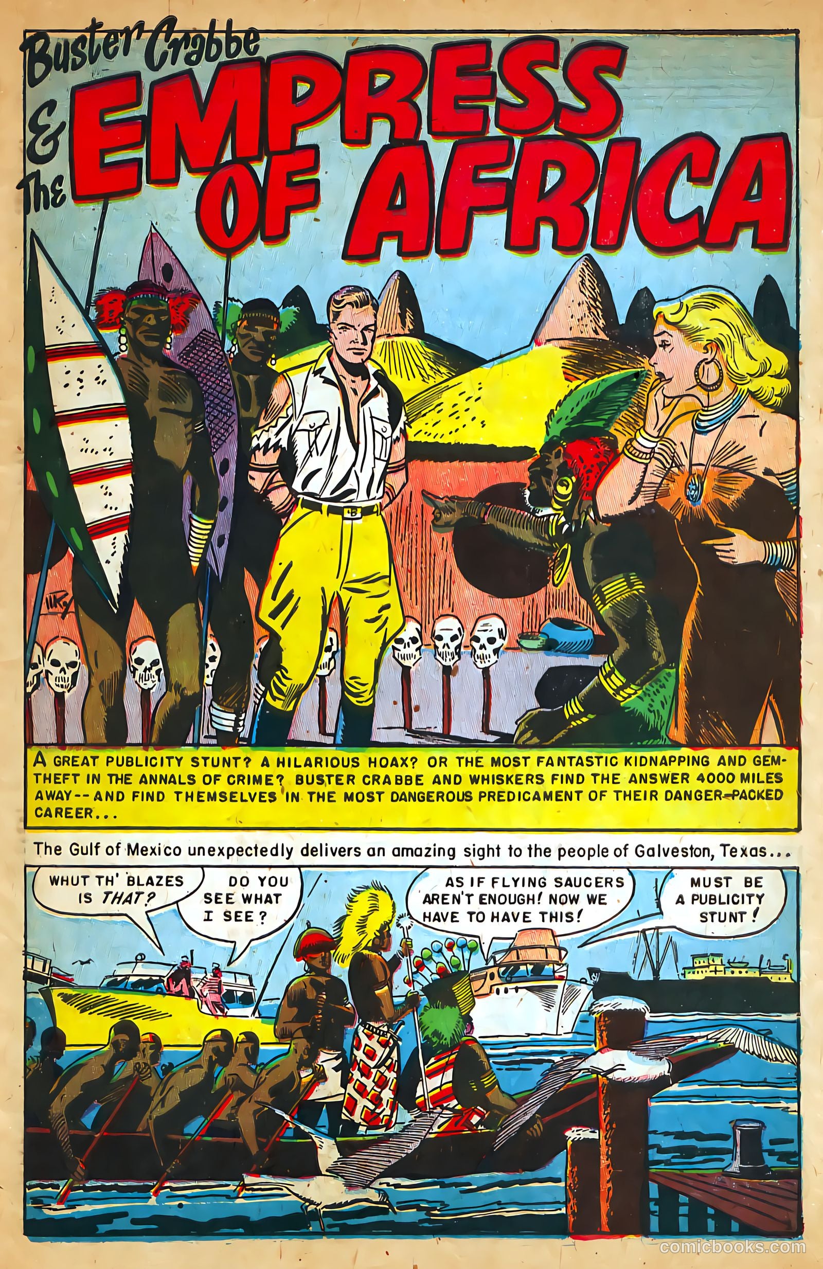 Buster Crabbe #8 (1953) — page 3 of 36